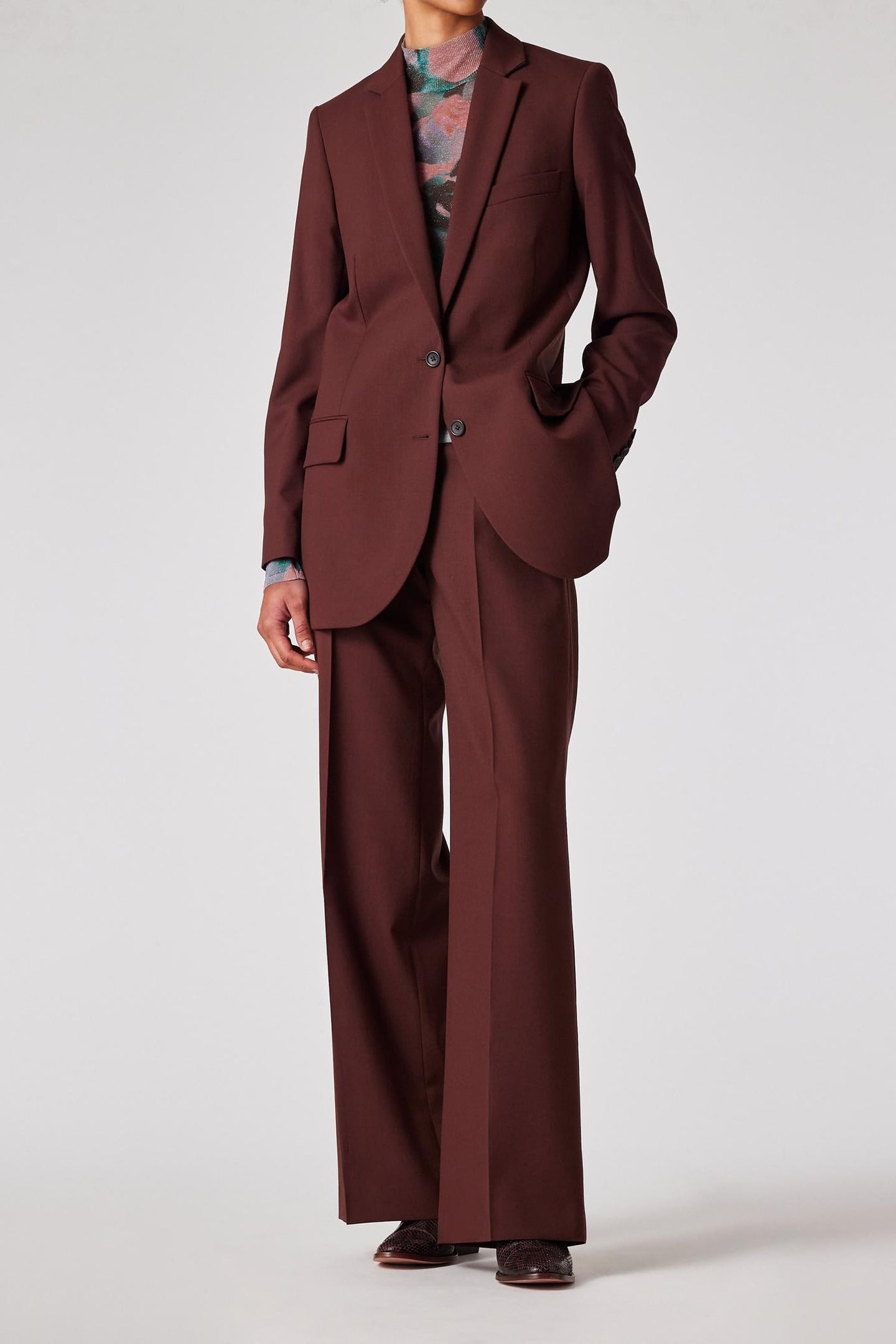 KNITTED SWEATER HIGH NECK PETROL GREEN 5