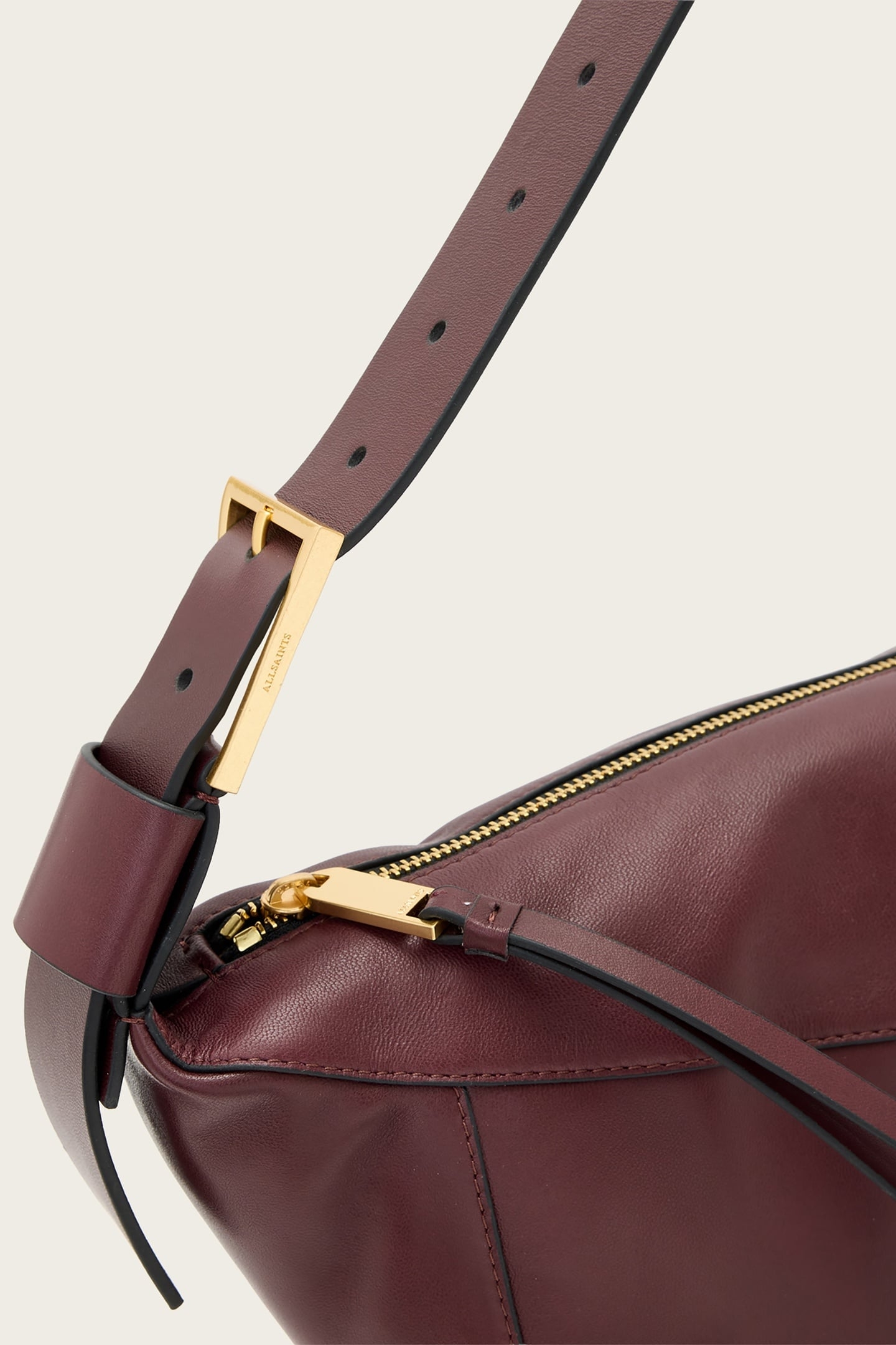 LUNA SHOULDER BAG DARK RED 6