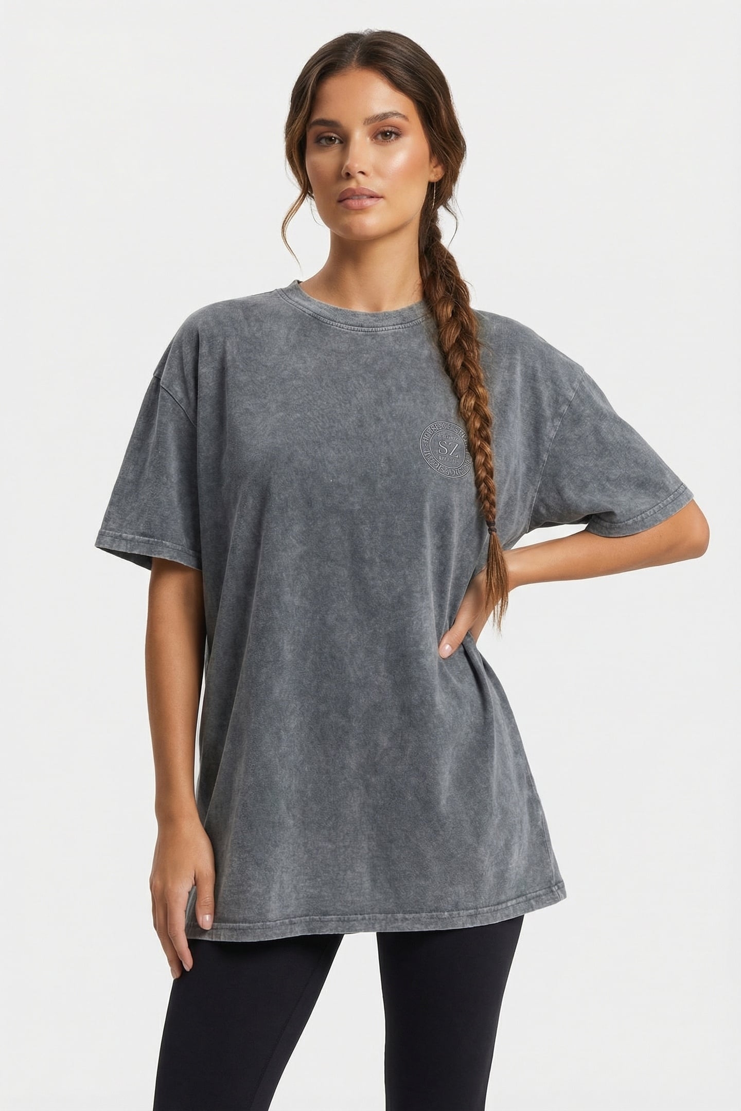 HOUSE OF STIEGLITZ T-SHIRT GREY 1