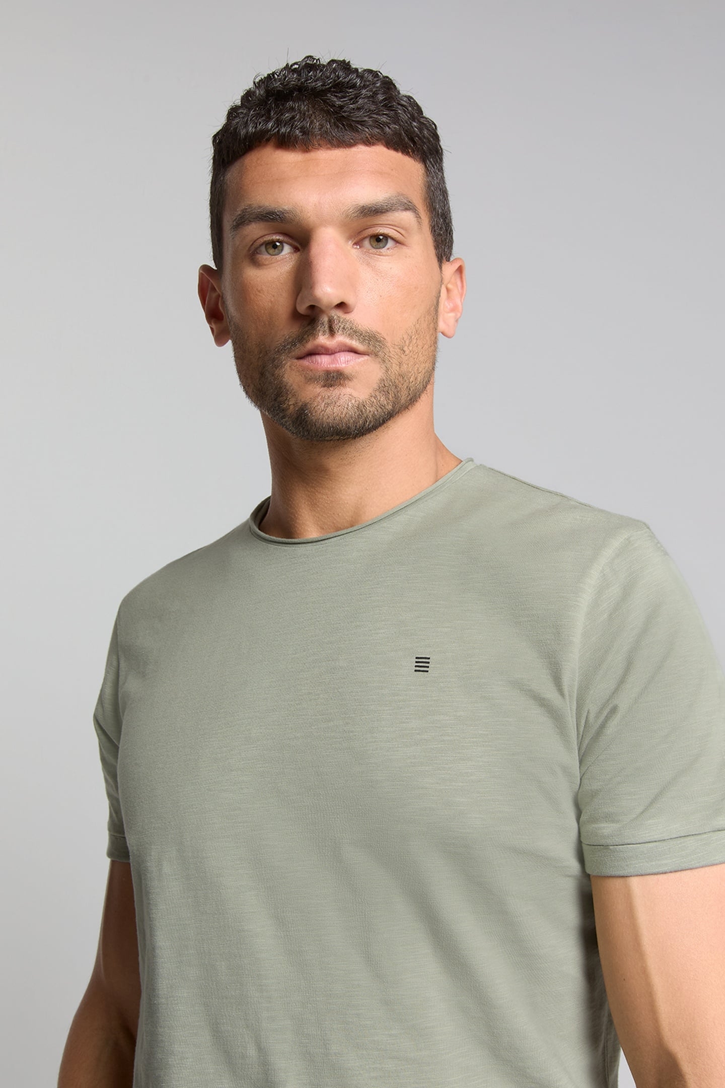 T-SHIRT CREWNECK SLUB SMOKE 3