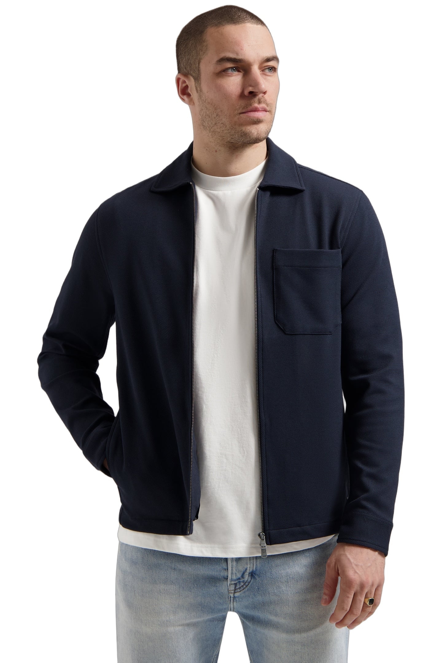 DS-PIKE OVERSHIRT DK. NAVY 3