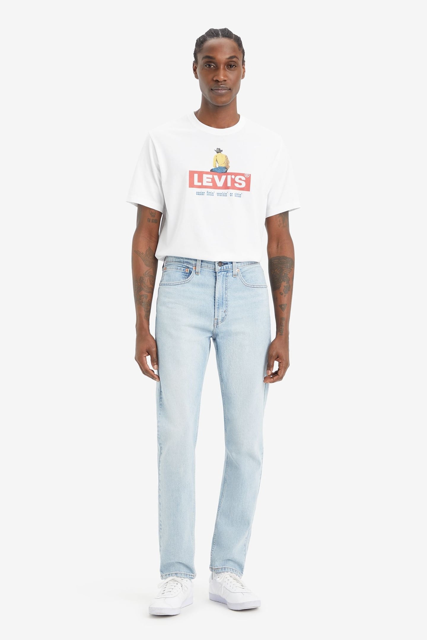515™ SLIM TAPER JEANS BLUE 1