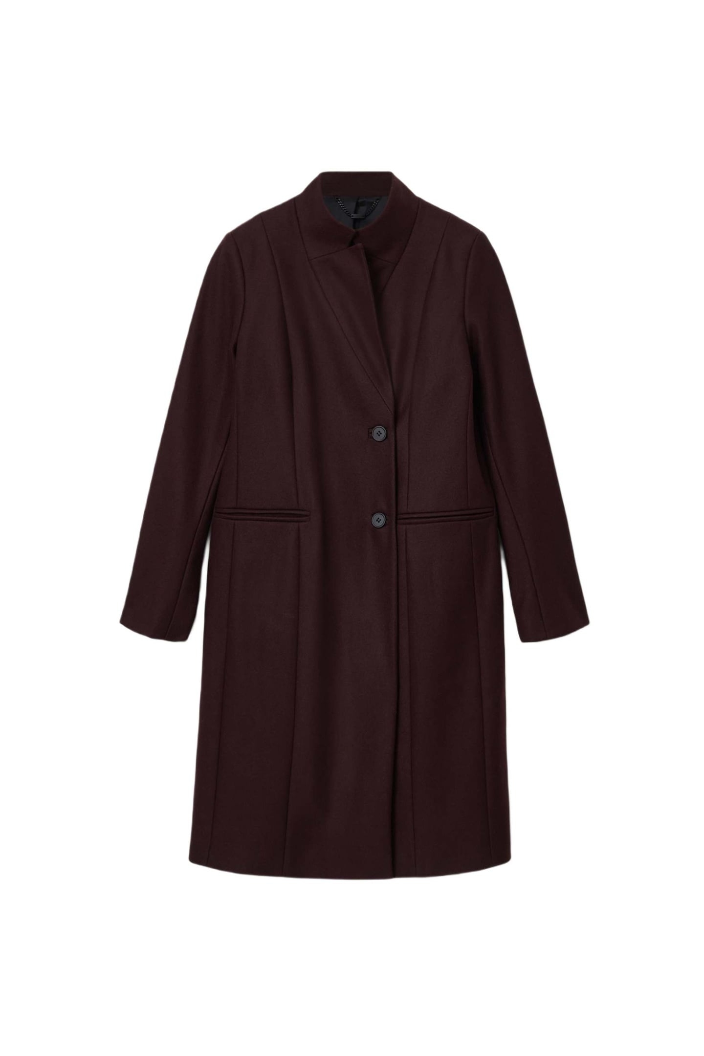 SIDNEY COAT OXBLOOD RED 4