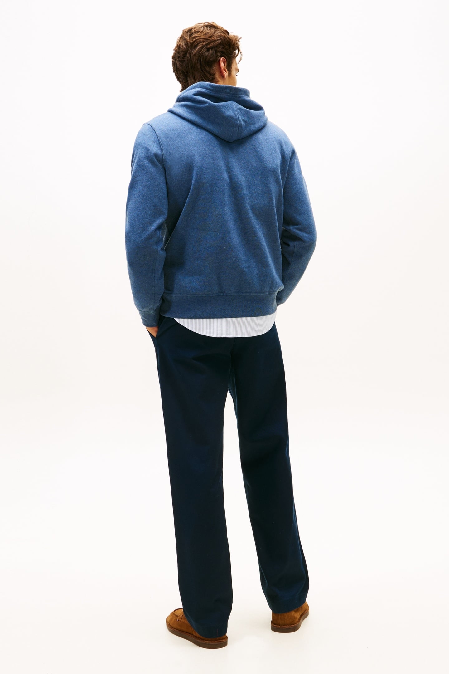 ESSENTIAL SEASONAL FLEECE AEGEAN SEA HEATHER 5