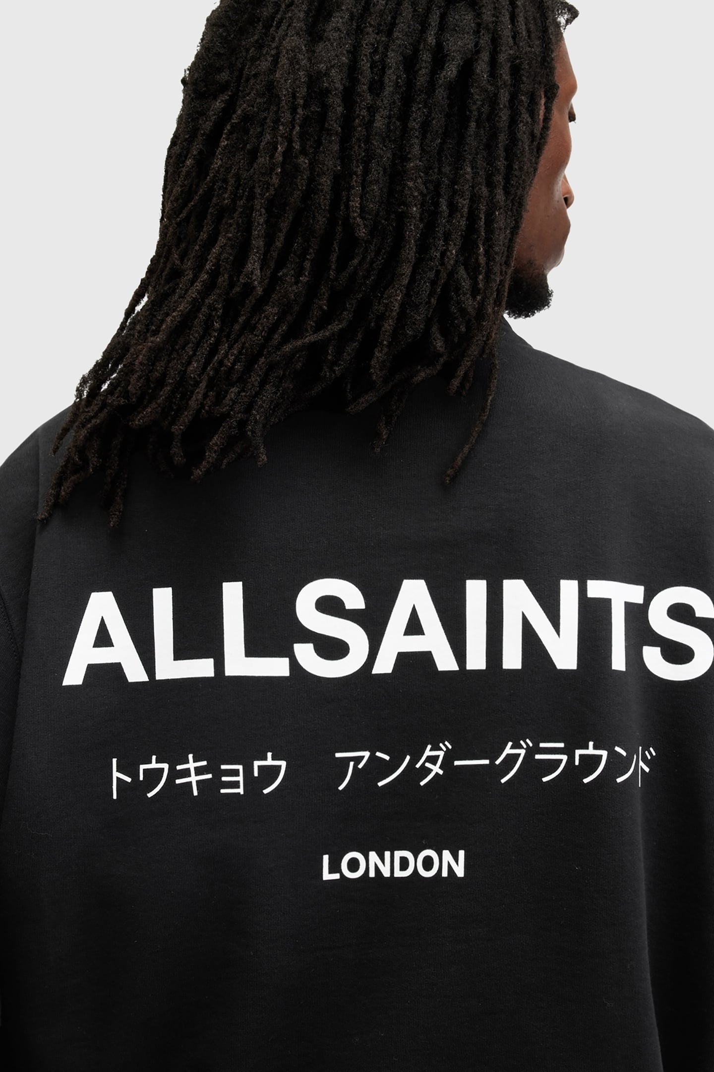 UNDERGROUND HALF ZIP BLACK/WHITE 7