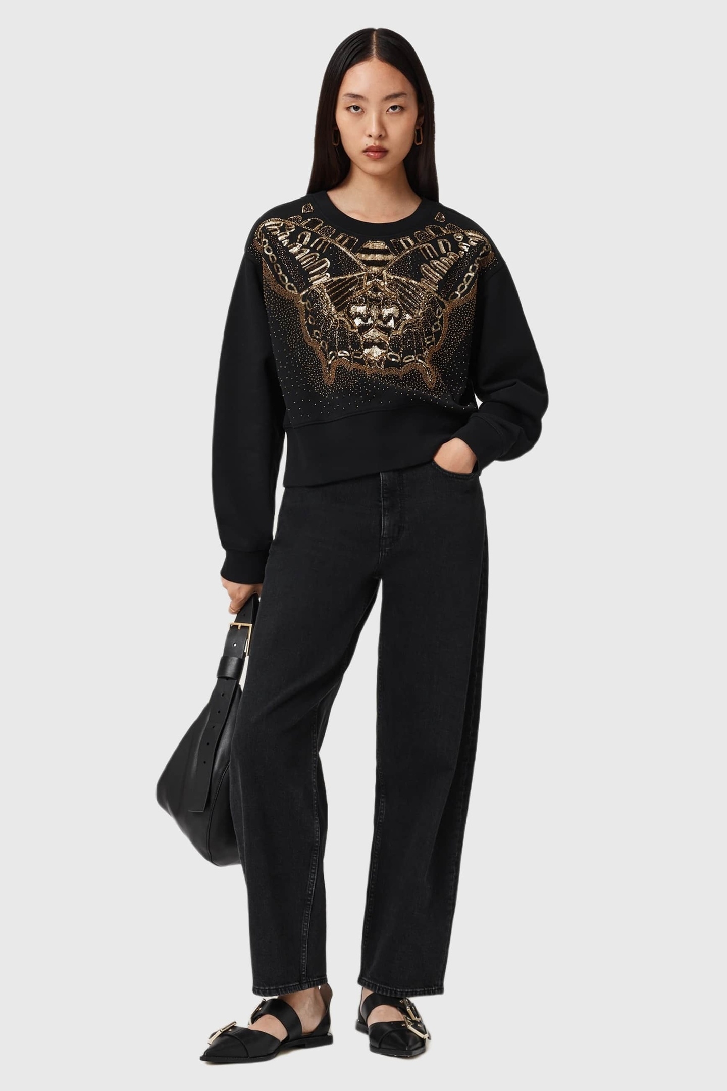 GLIDE SEPARO SWEAT BLACK/GOLD 5
