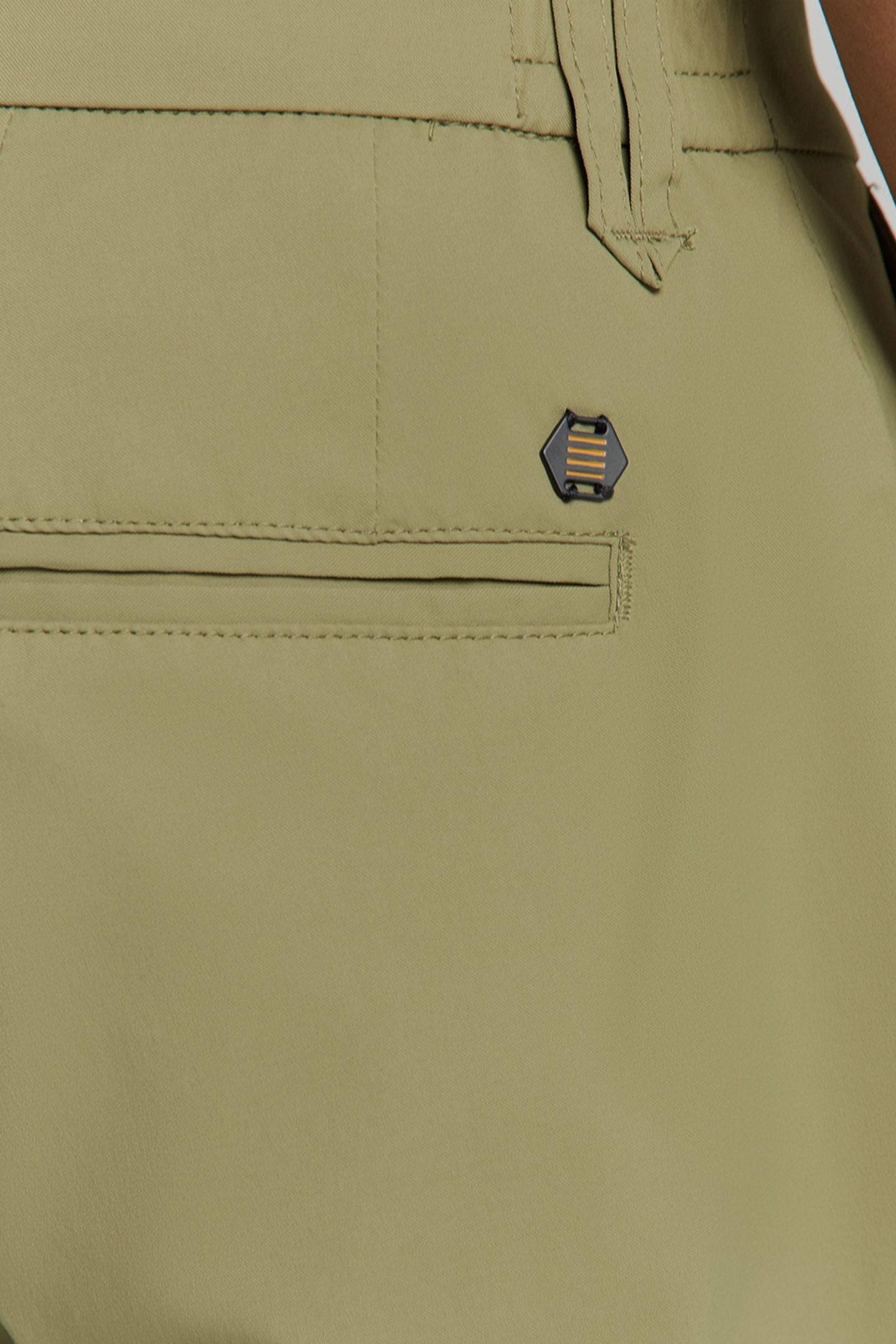 SHORT STRETCH CHINO TRAVEL TWILL MID ARMY 7