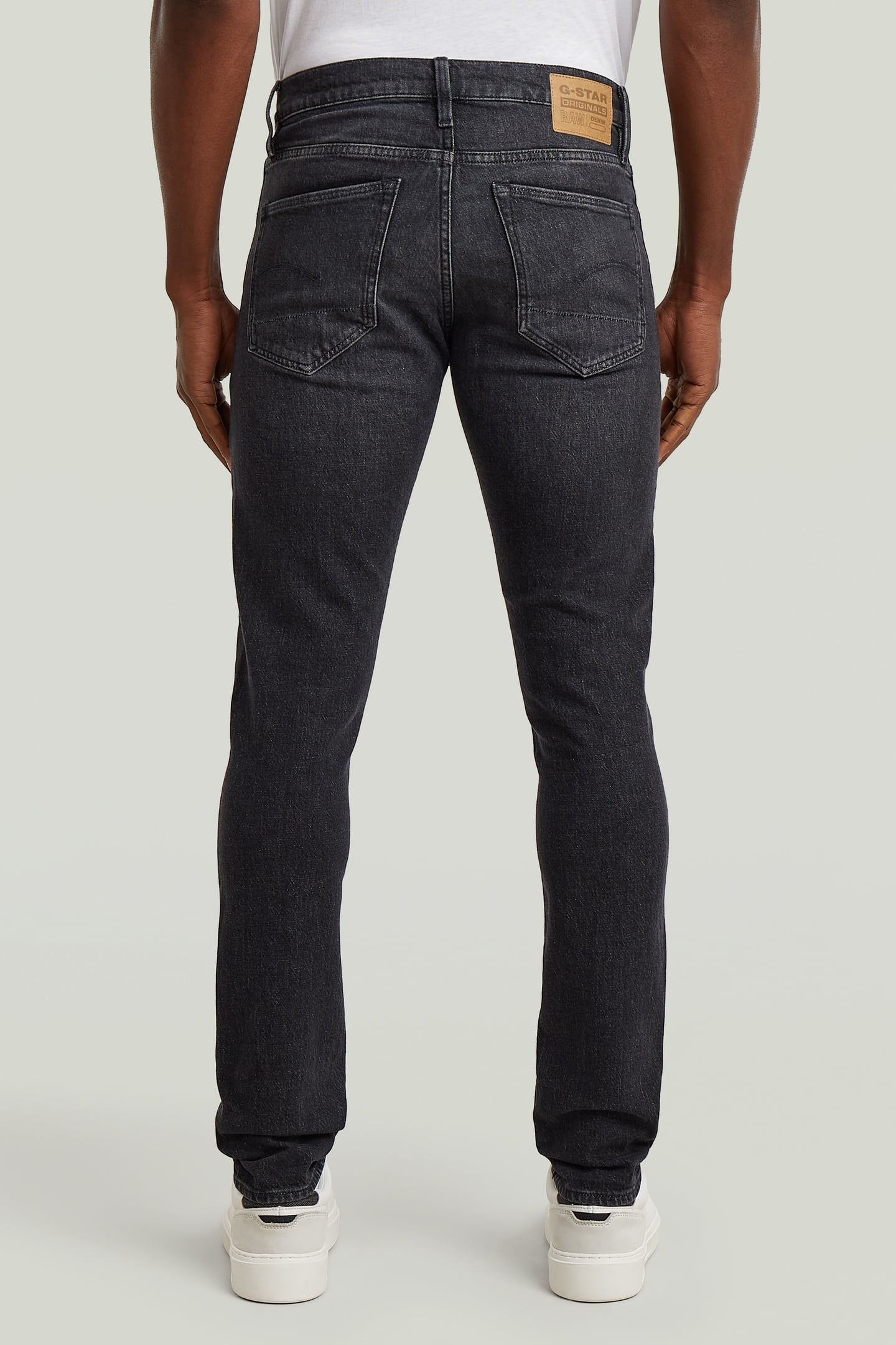 3301 SLIM JEANS ANTIQUE FADED MOONLIT 3