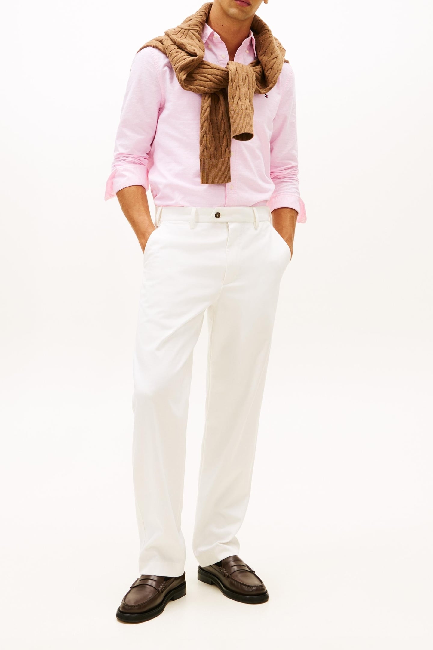 OXFORD DOBBY REGULAR FIT SHIRT ROSE PETAL/ALLOVER 2