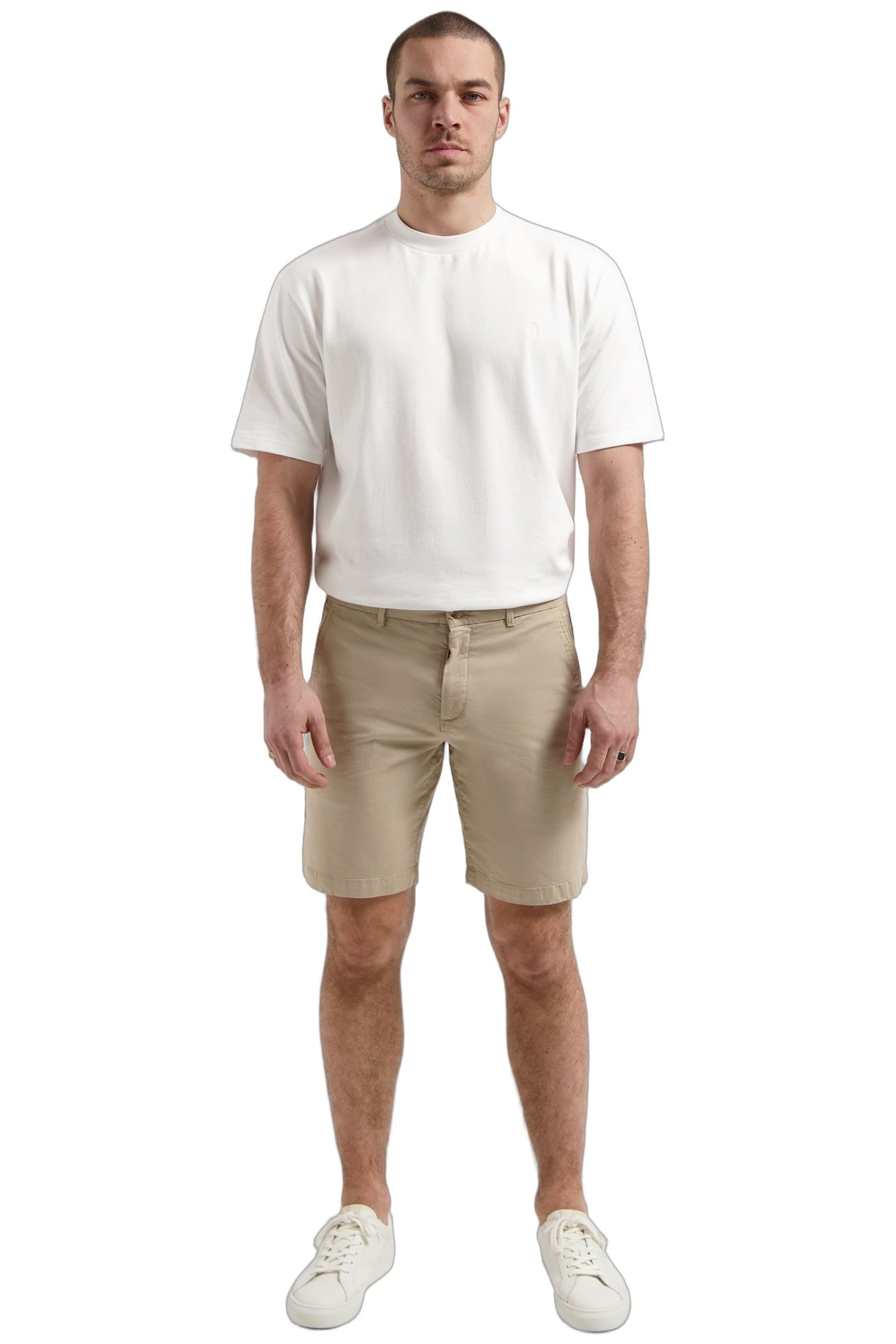 DS_LANCASTER SUMMER SHORTS ALUMINIUM 4
