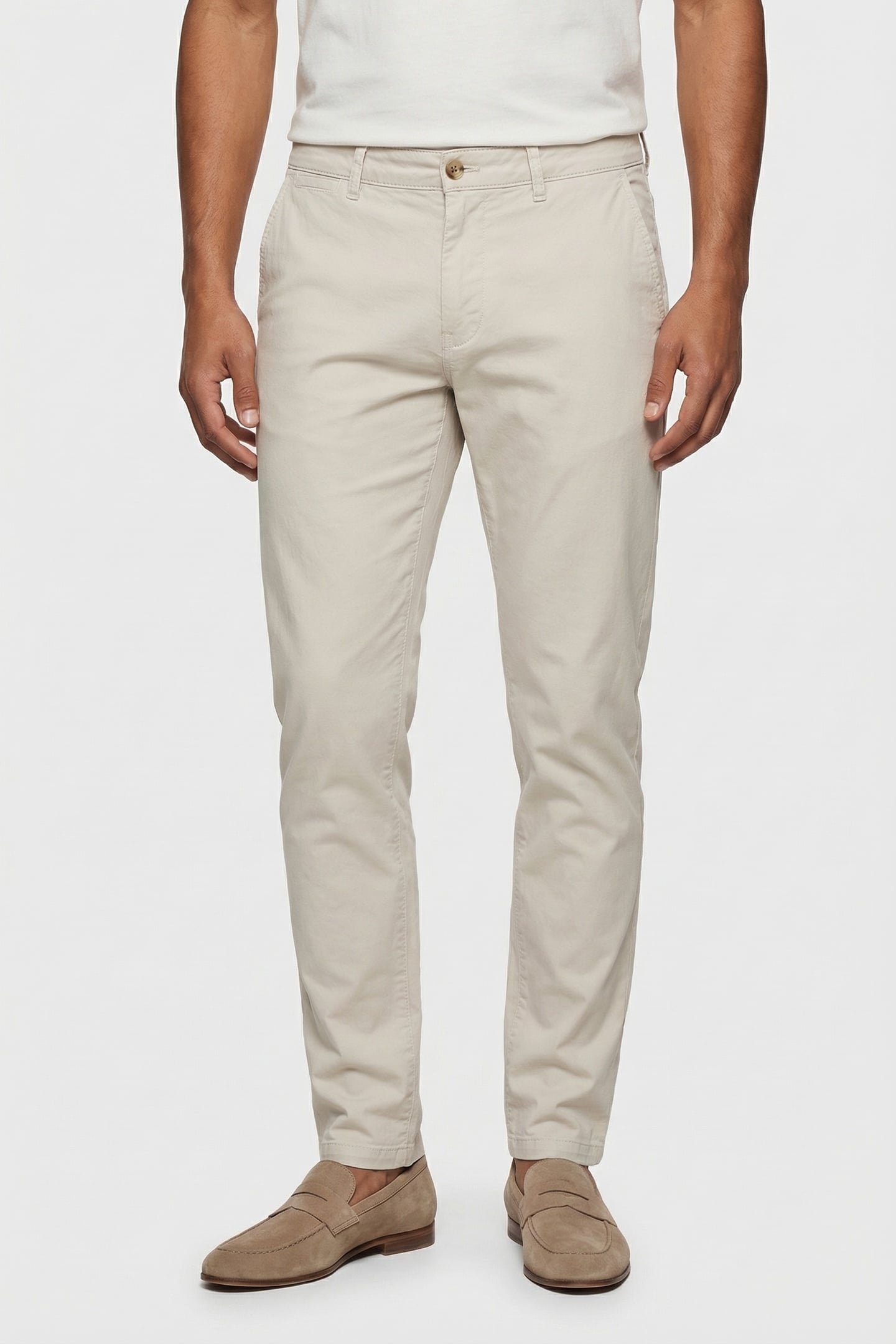 MARLON SUMMER CHINO SILVER BIRCH 1