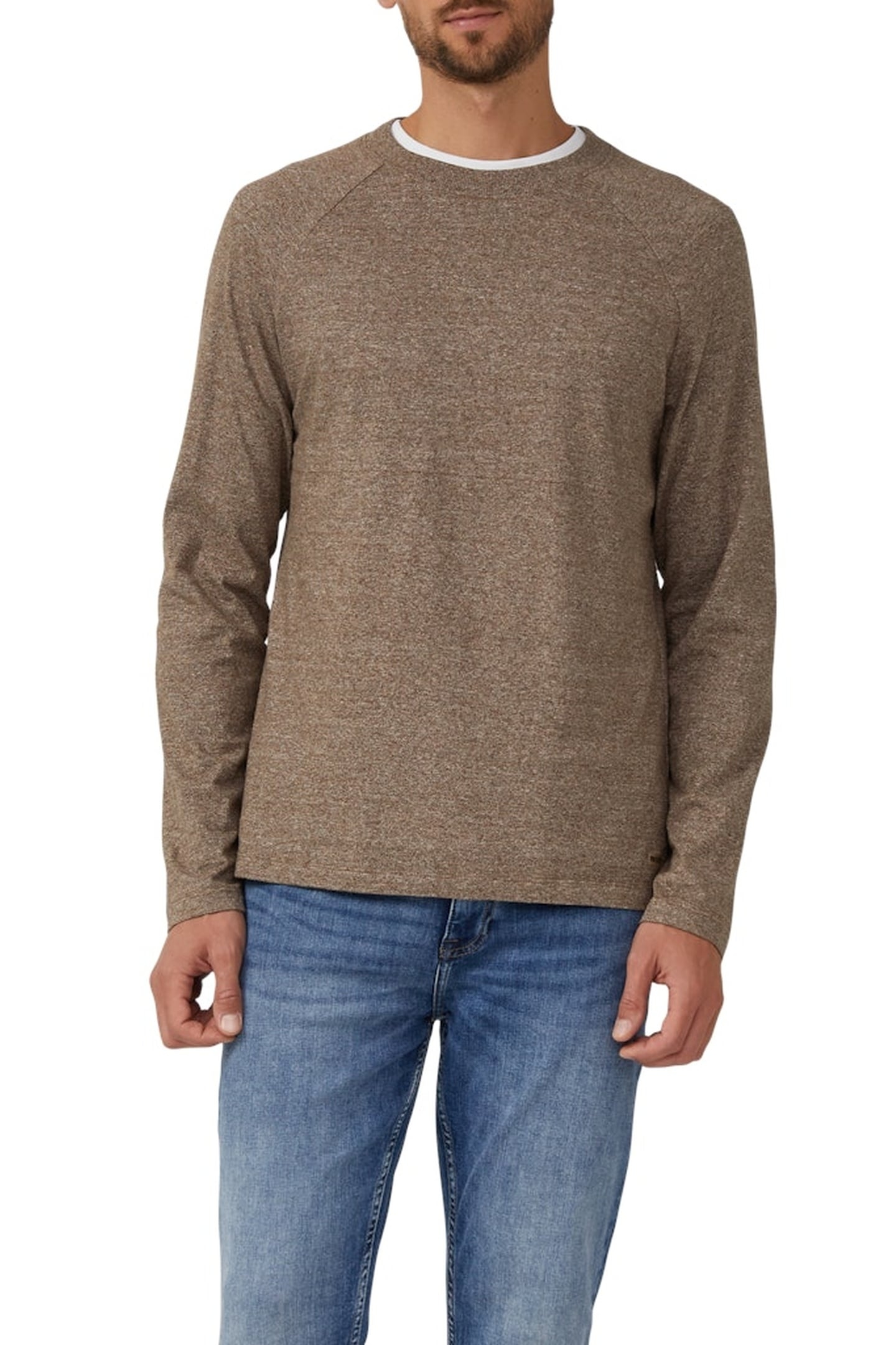 S.OLIVER T-SHIRTS BROWN 1