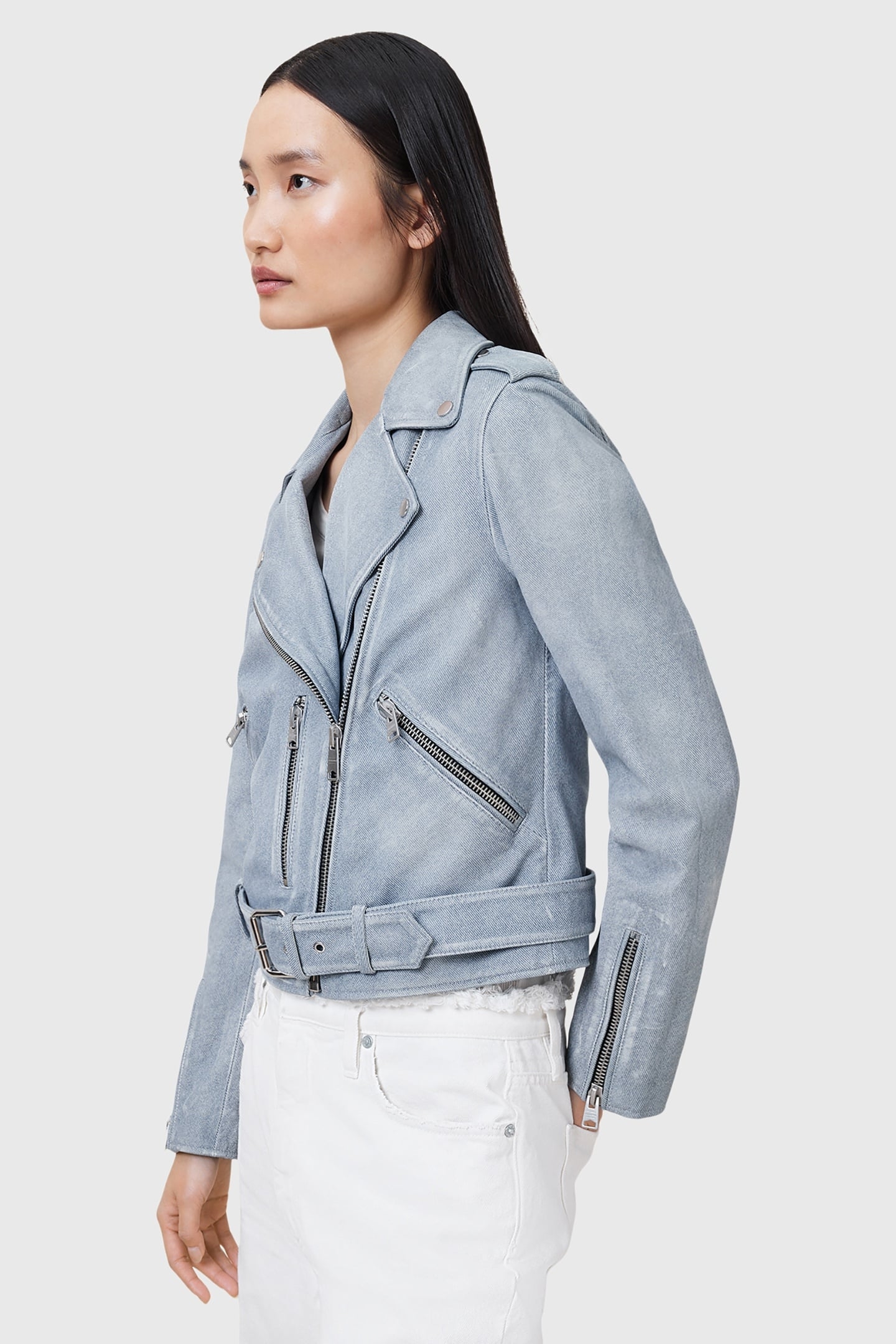 BALFERN BIKER PALE DENIM BLUE 3