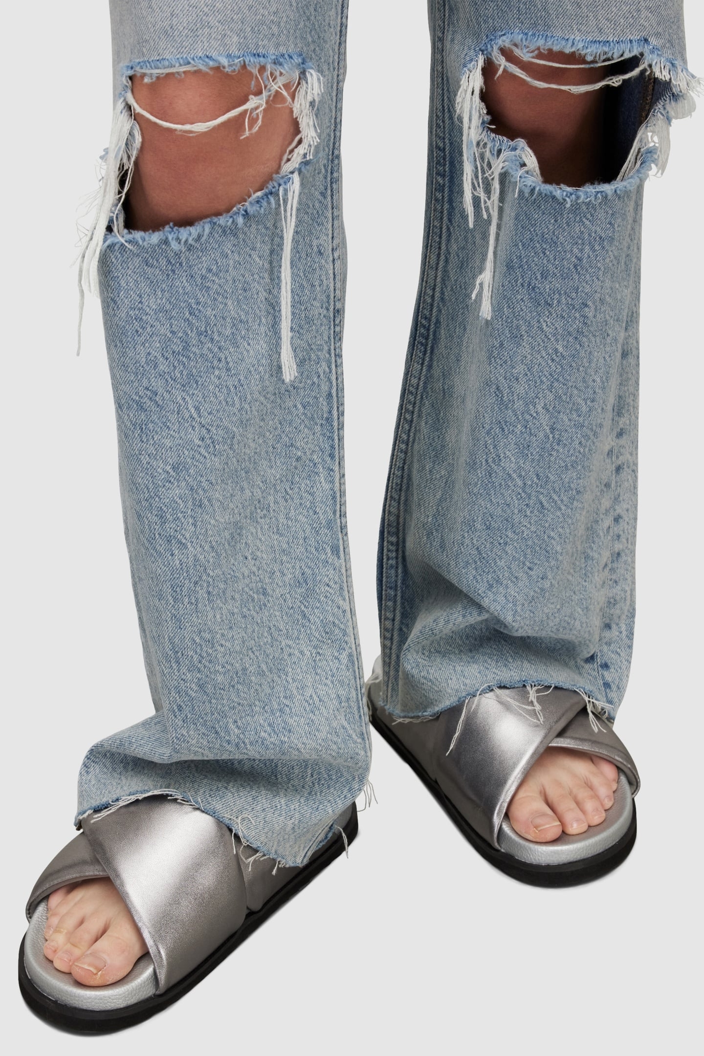 SAKI SANDAL SILVER 6