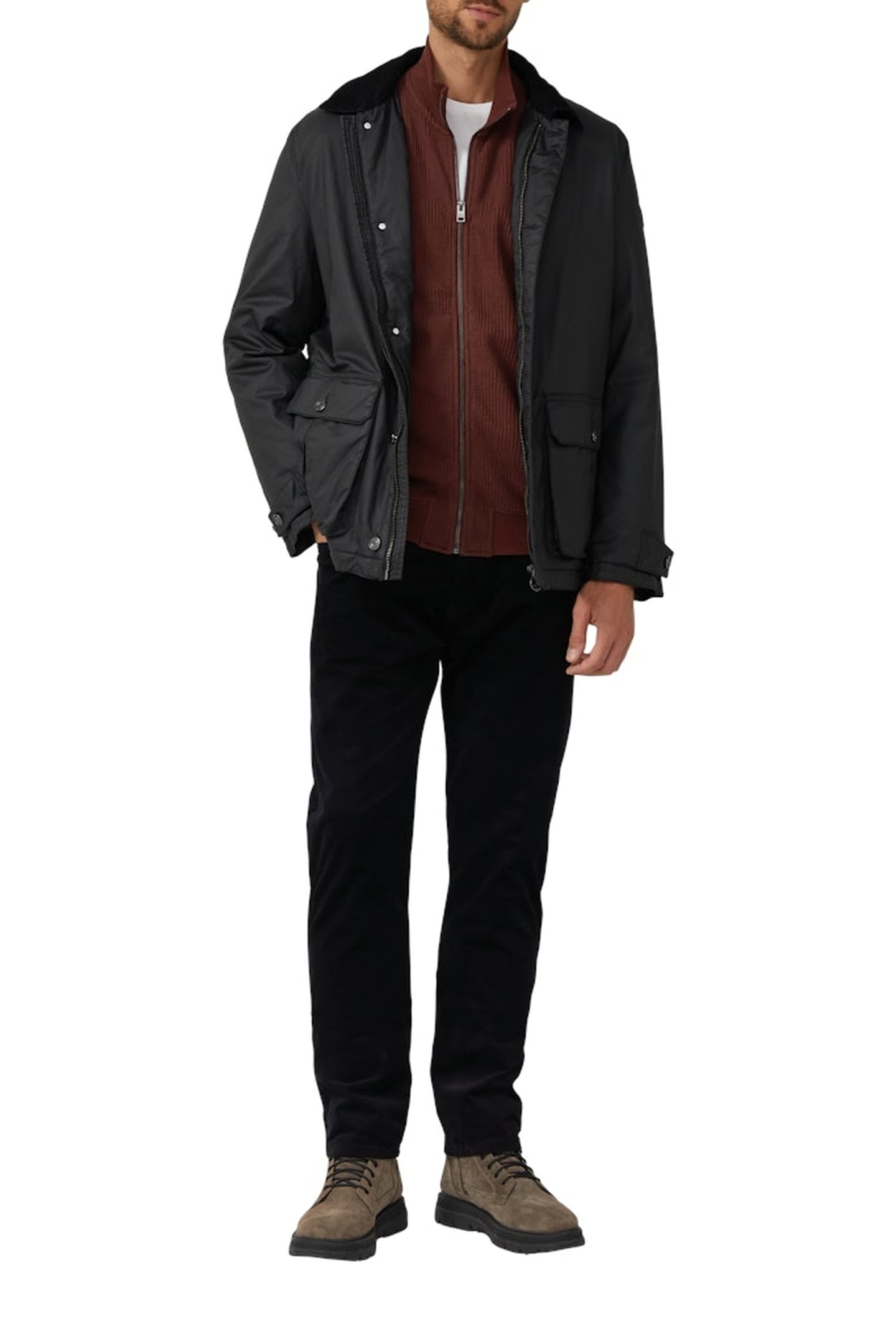 S.OLIVER SWEATERS BURGUNDY 2