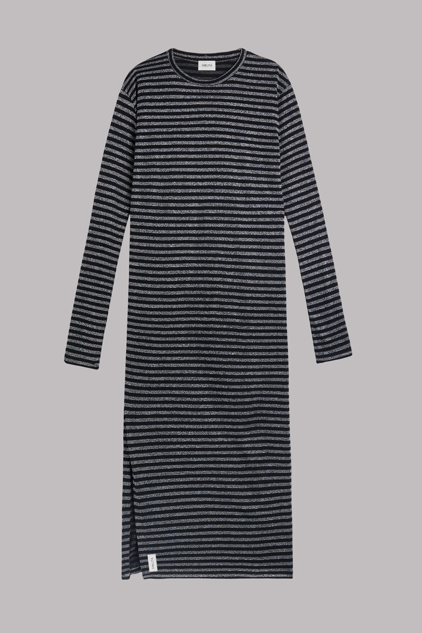 THE STRIPED SPARKLY LONGSLEEVE DRESS 1