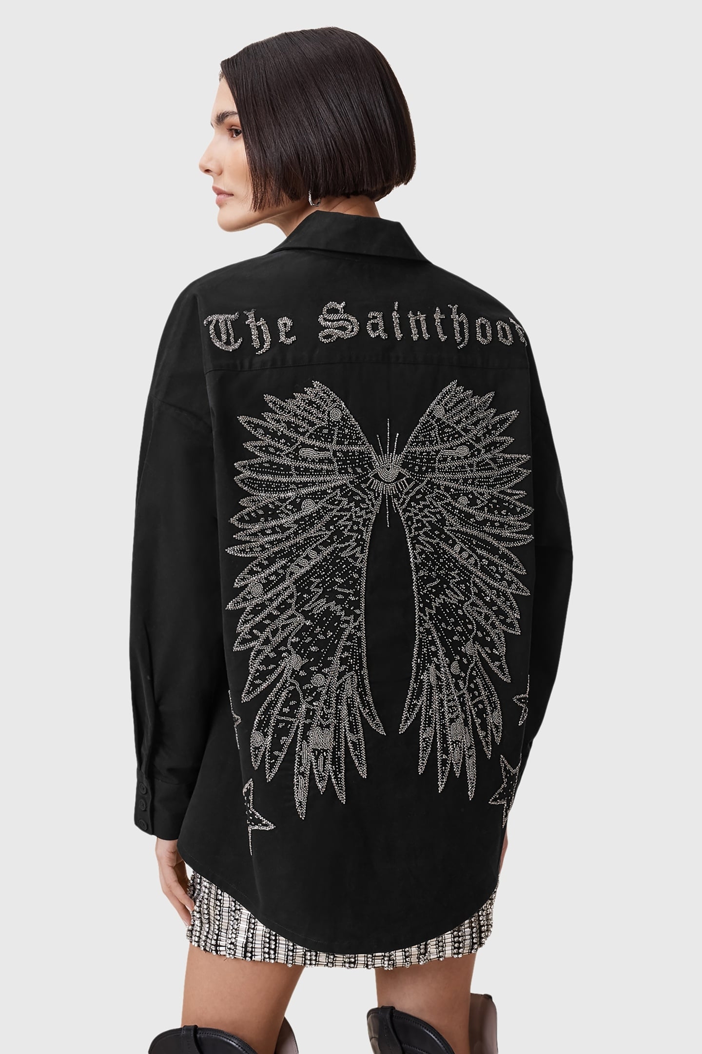WINGS SHIRT BLACK 2