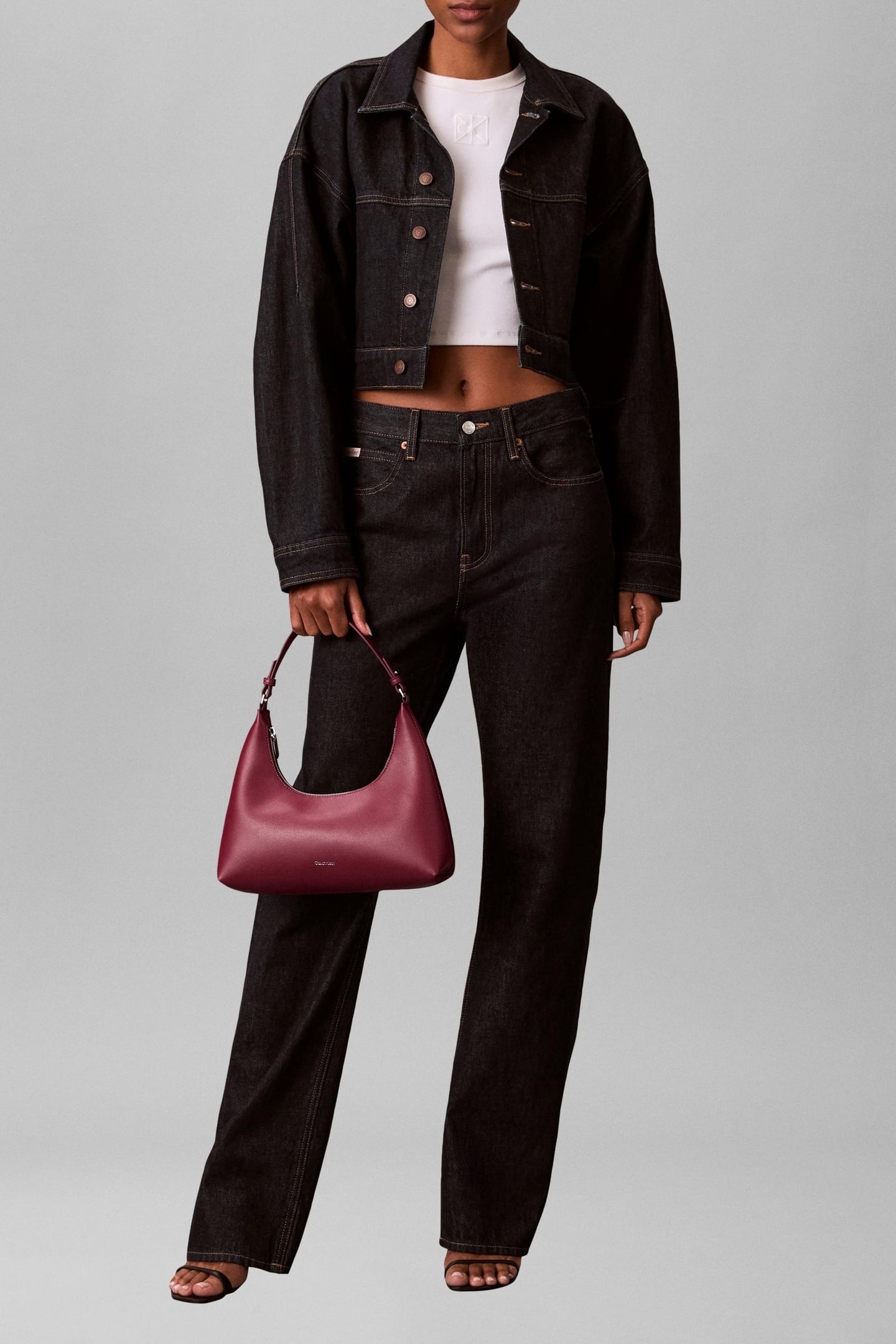 FOIL LOGO CONV SHOULDER BAG ALLURING PINK 1