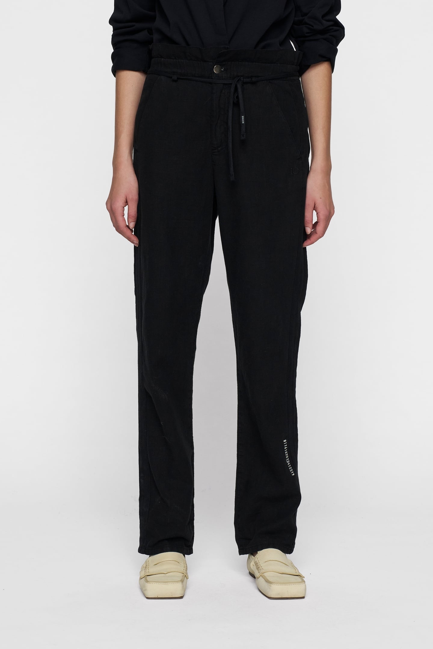 PAPERBAG PANTS BLACK 5