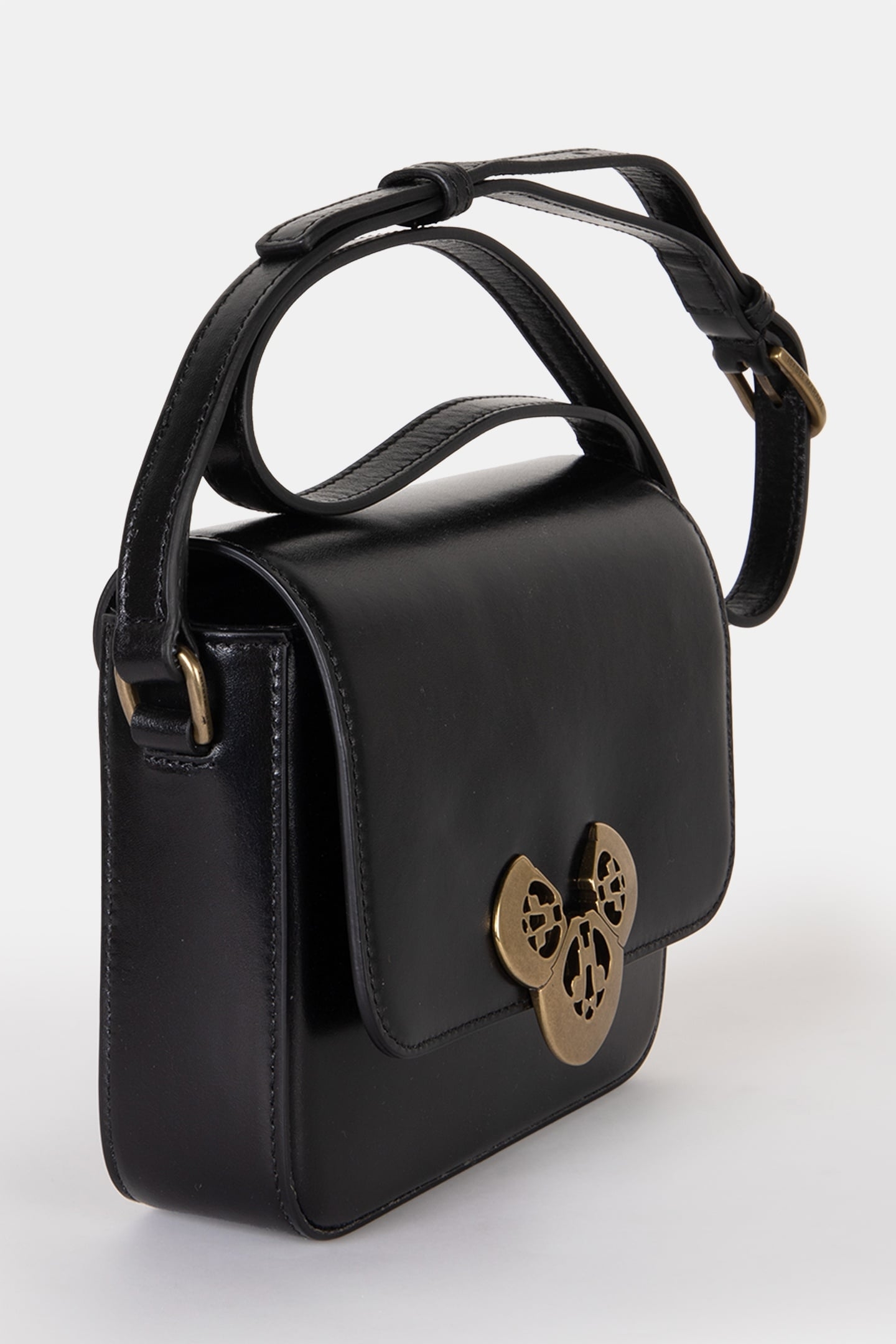MINI ELDA BAG BLACK GOLD 2