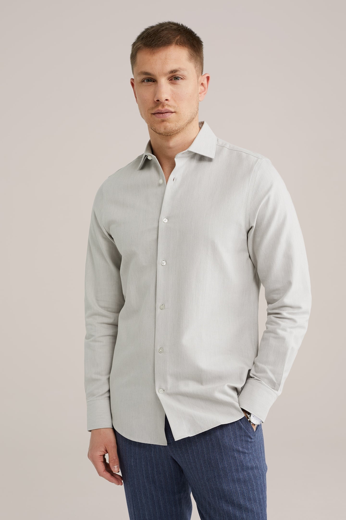 SHIRT LIGHT GREY 1