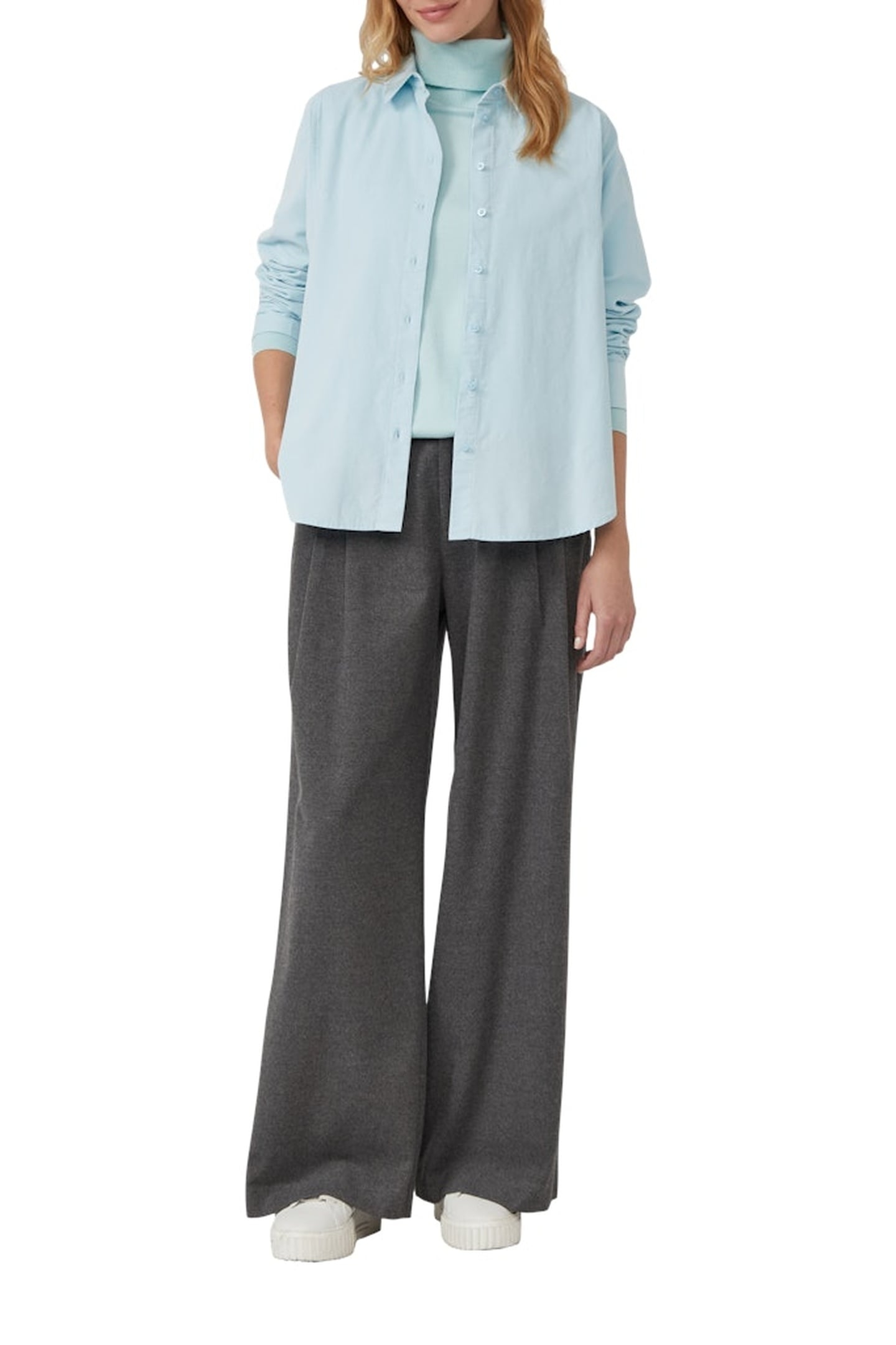 S.OLIVER BLOUSES BLUE-LIGHT 2