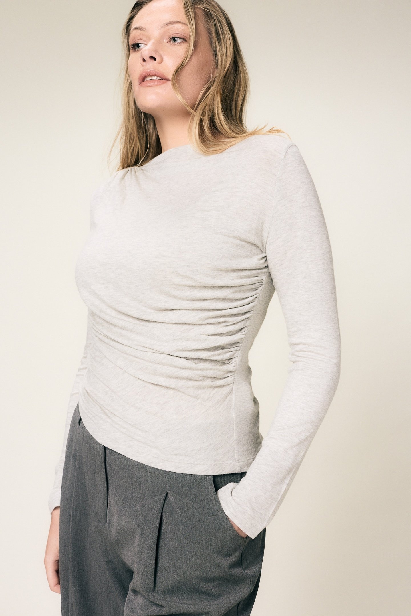 ALYSSA GREY MELANGE 2