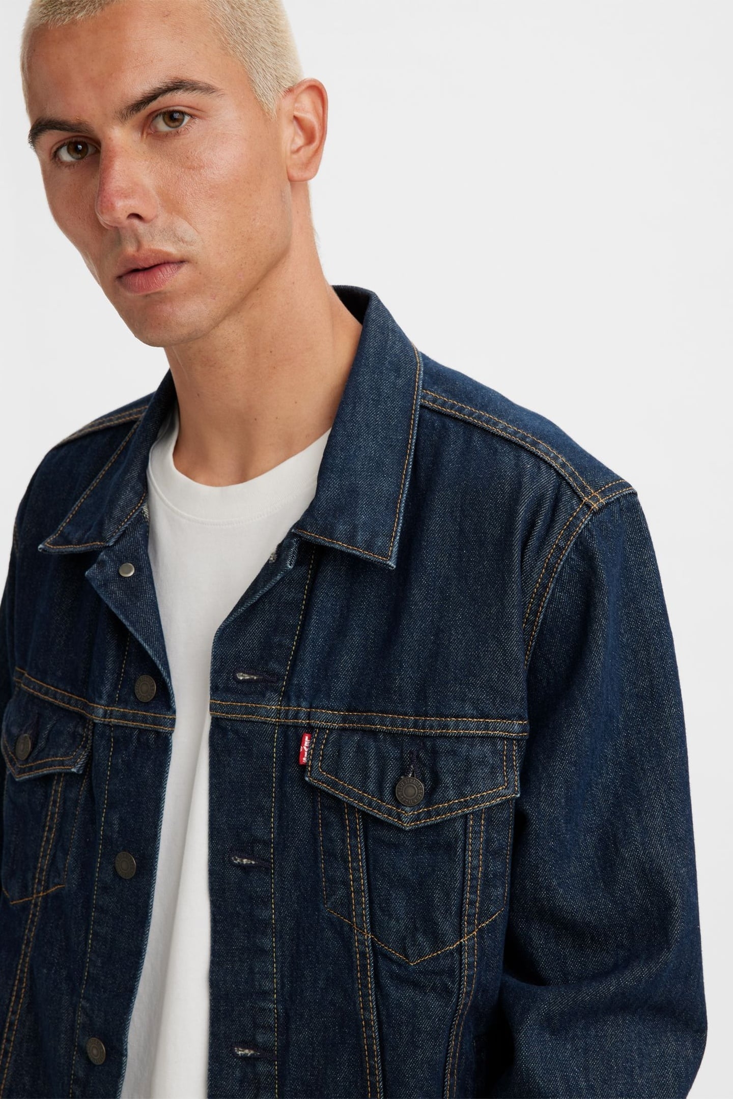 TRUCKER JACKET BLUE 8