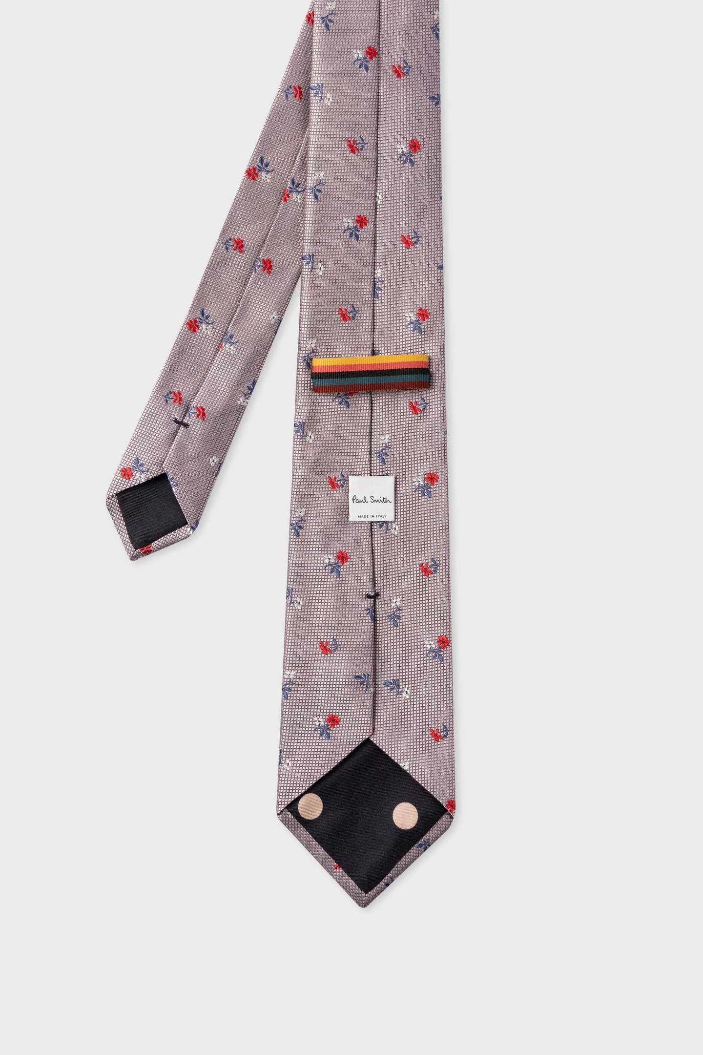 TIE MINI FLOWERS PINK 2