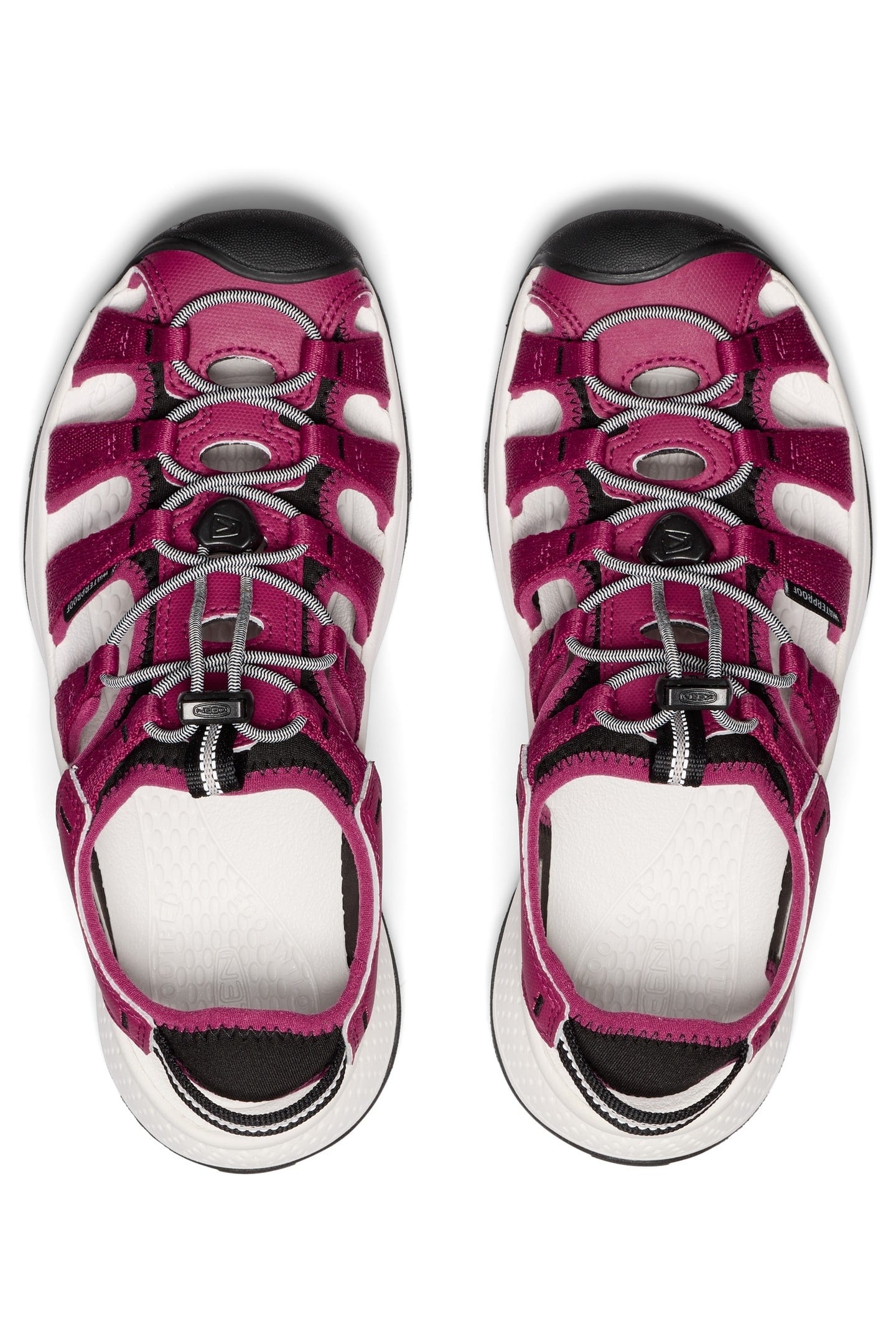 ASTORIA WEST SANDAL BEAUJOLAIS/STAR WHITE 4