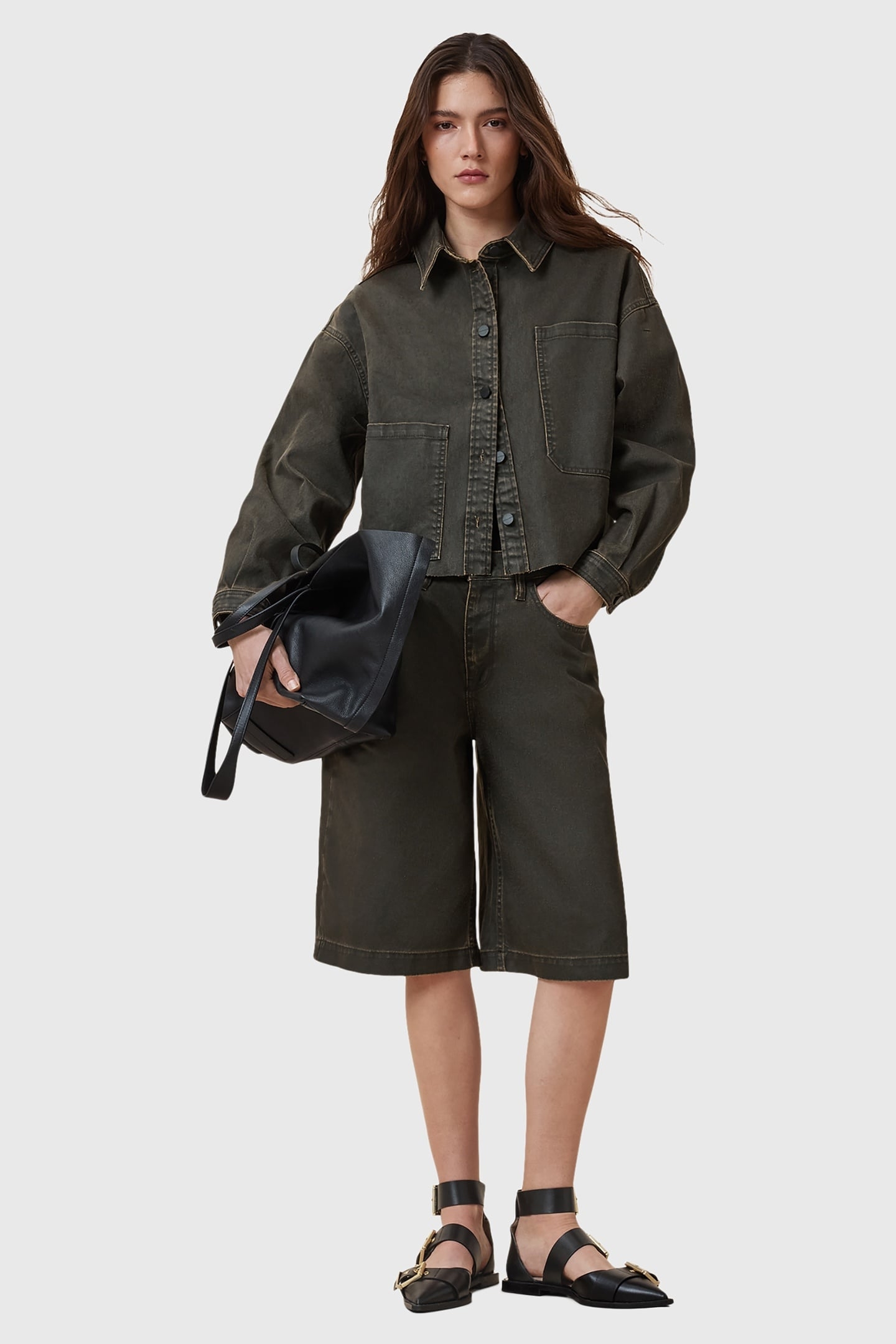 LOUIE LONG SHORT GOLDEN BLACK 3