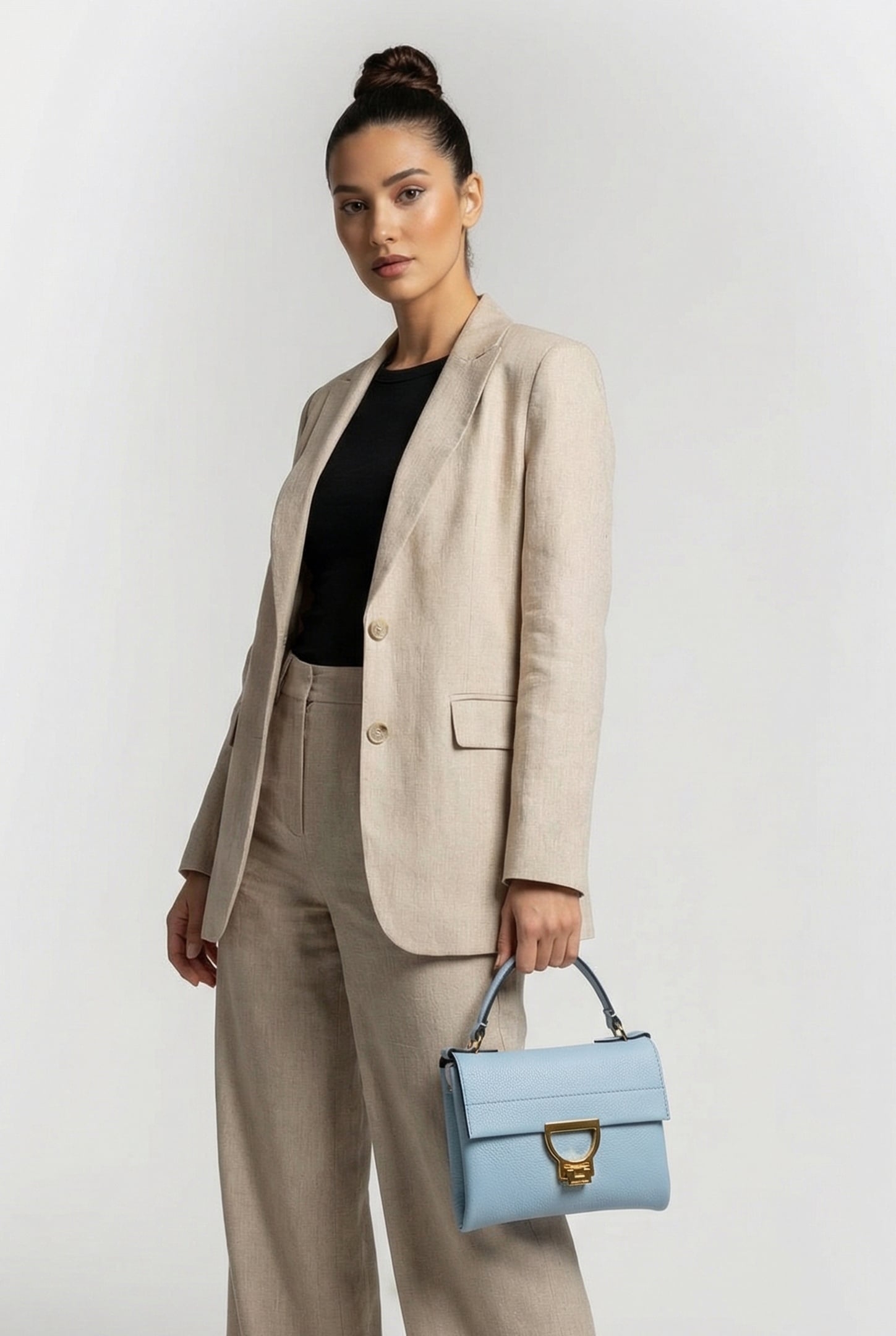 MINI BAG IN BABY BLUE 1