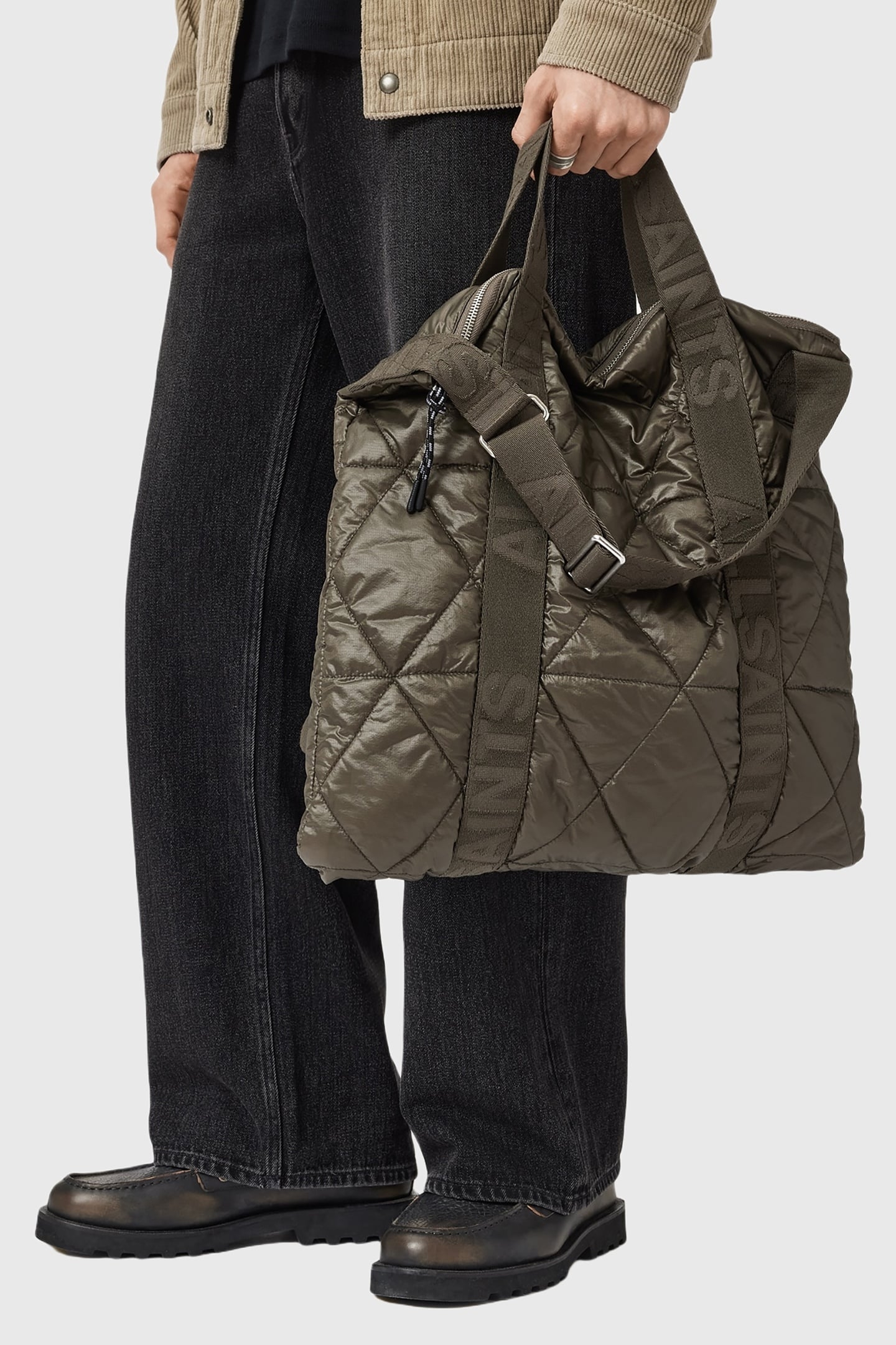 KEI QUILT BACKPACK GREEN 1