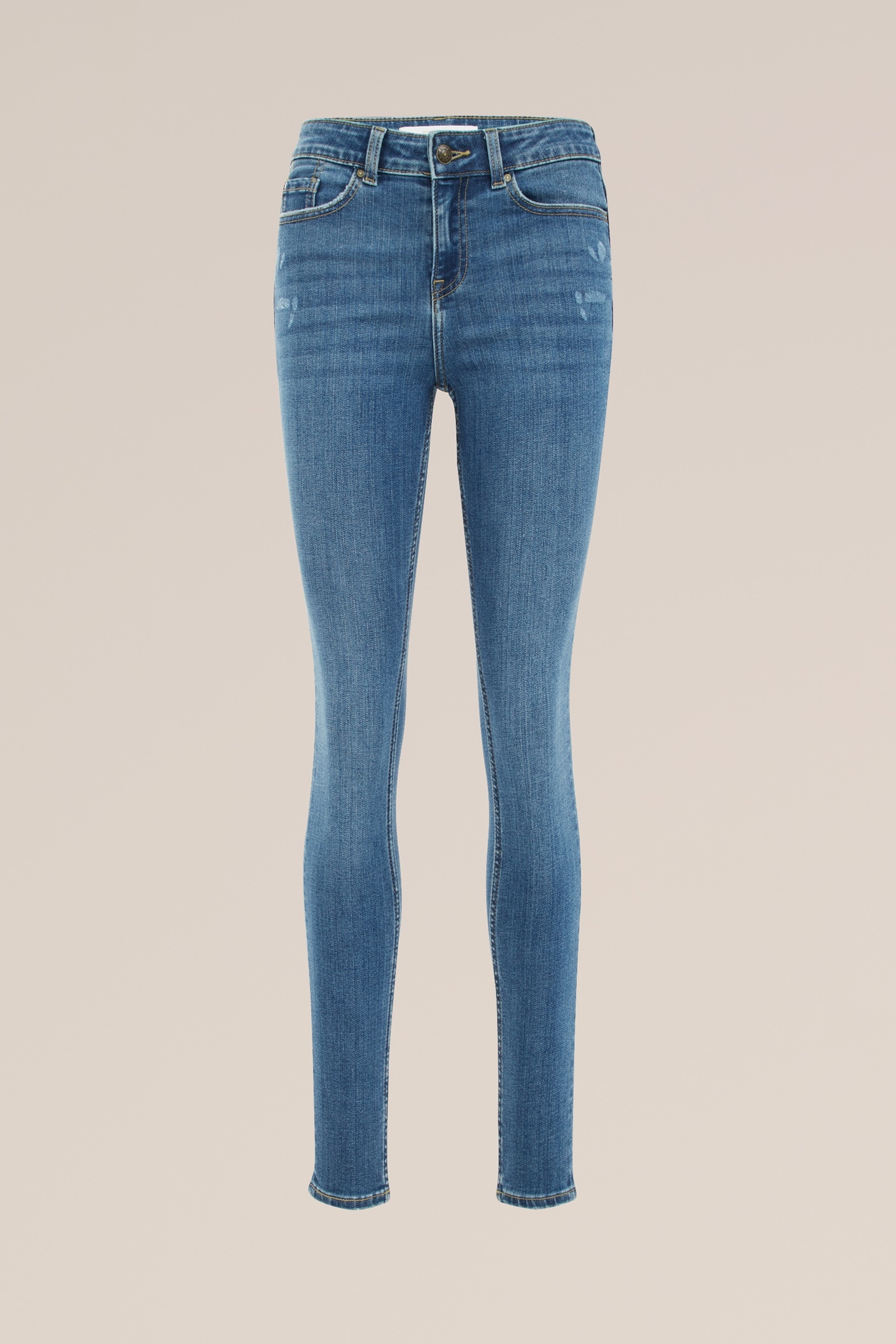 5-POCKET MID WAIST DARK BLUE 4