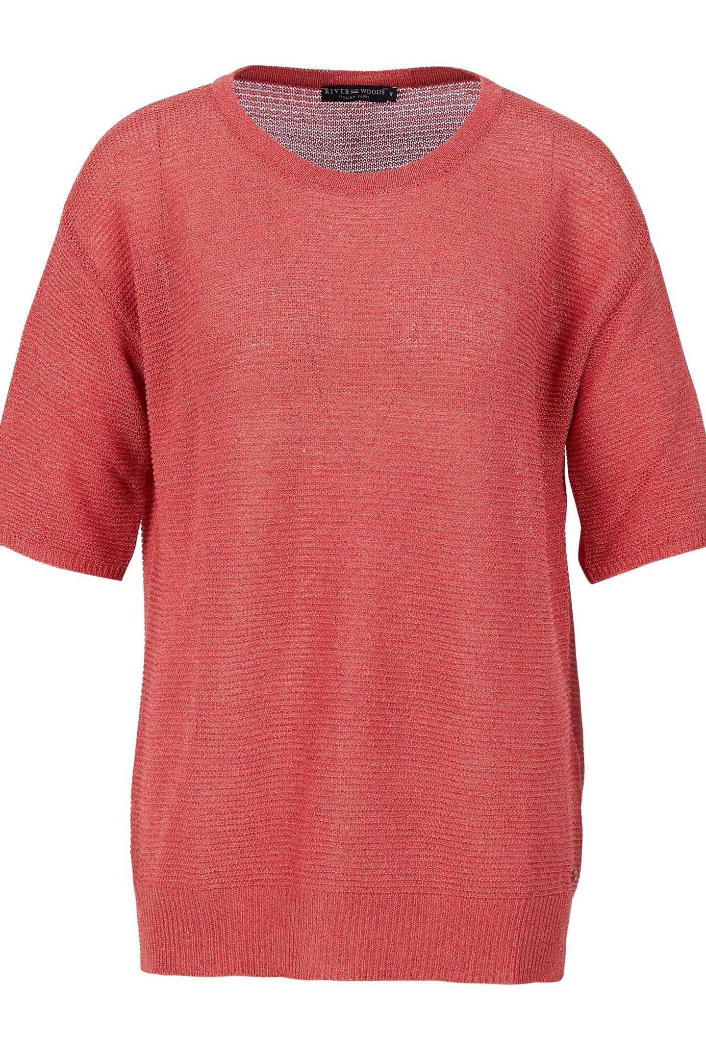 ELBOW SLEEVE PULLOVER IN ORANGE 1