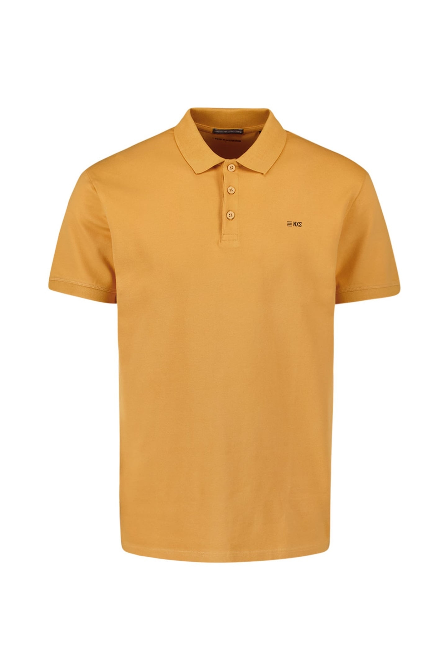 POLO PIQUE SOLID STRETCH YELLOW 4