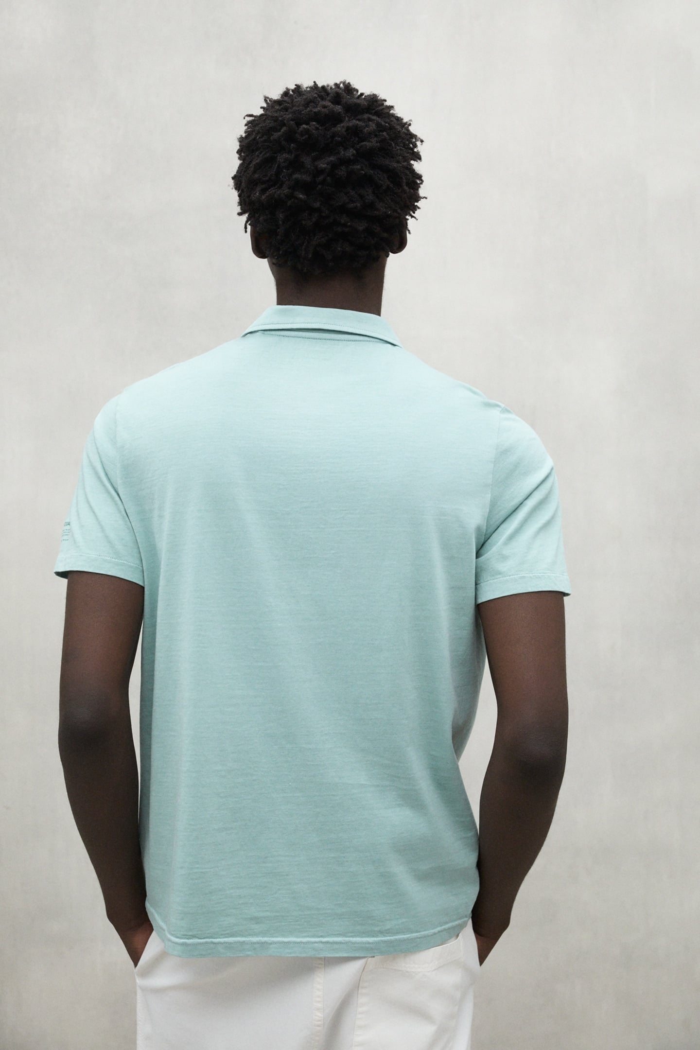 ENZOALF POLO WASHED GREEN 3