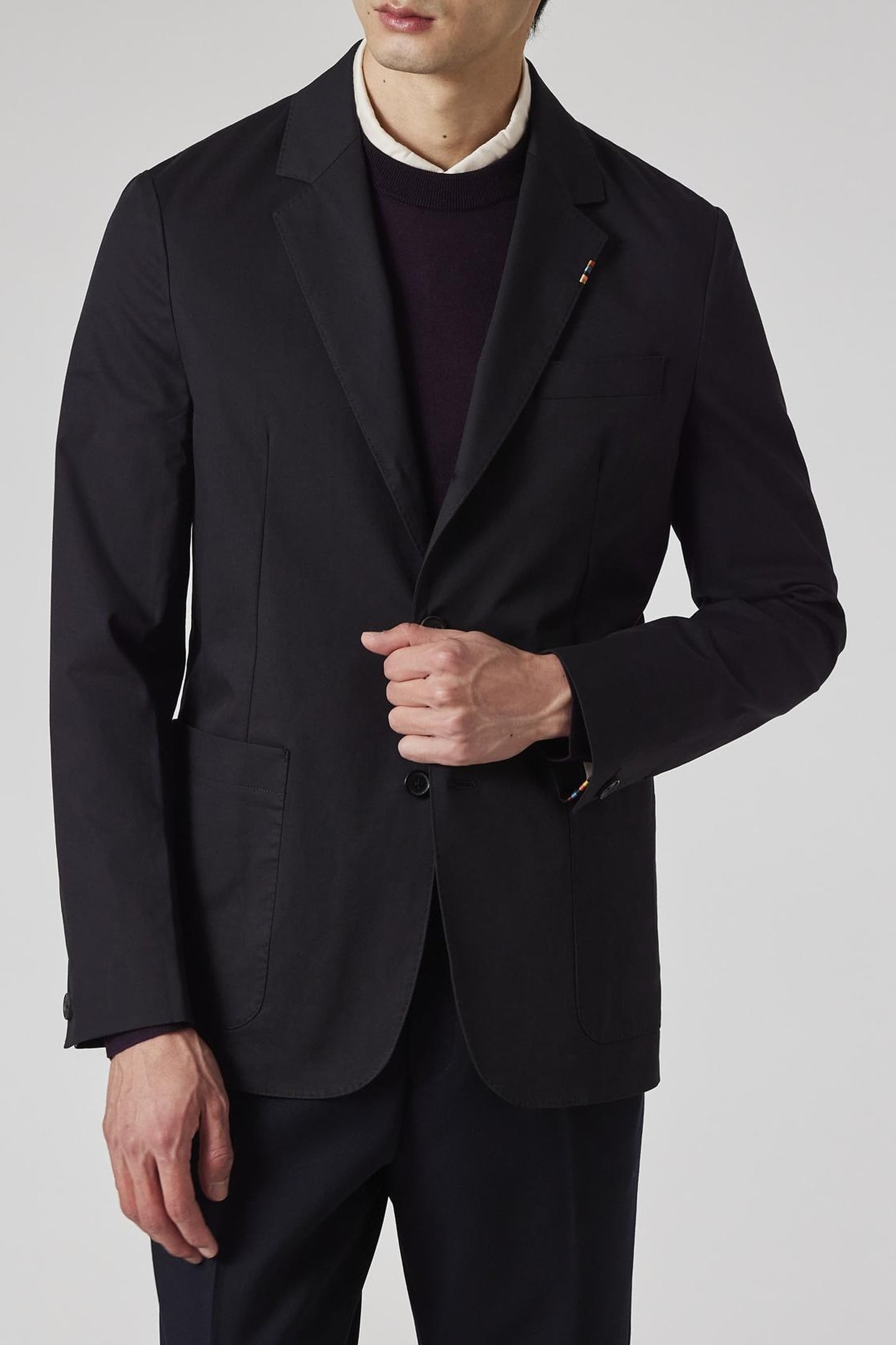 2BTN SB JACKET VERY DARK NAVY 1