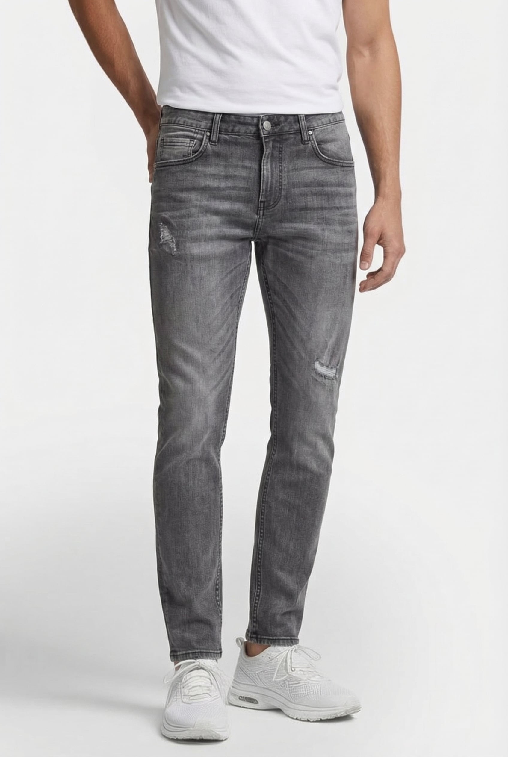 DESERT JEANS DARK GREY STONE 1