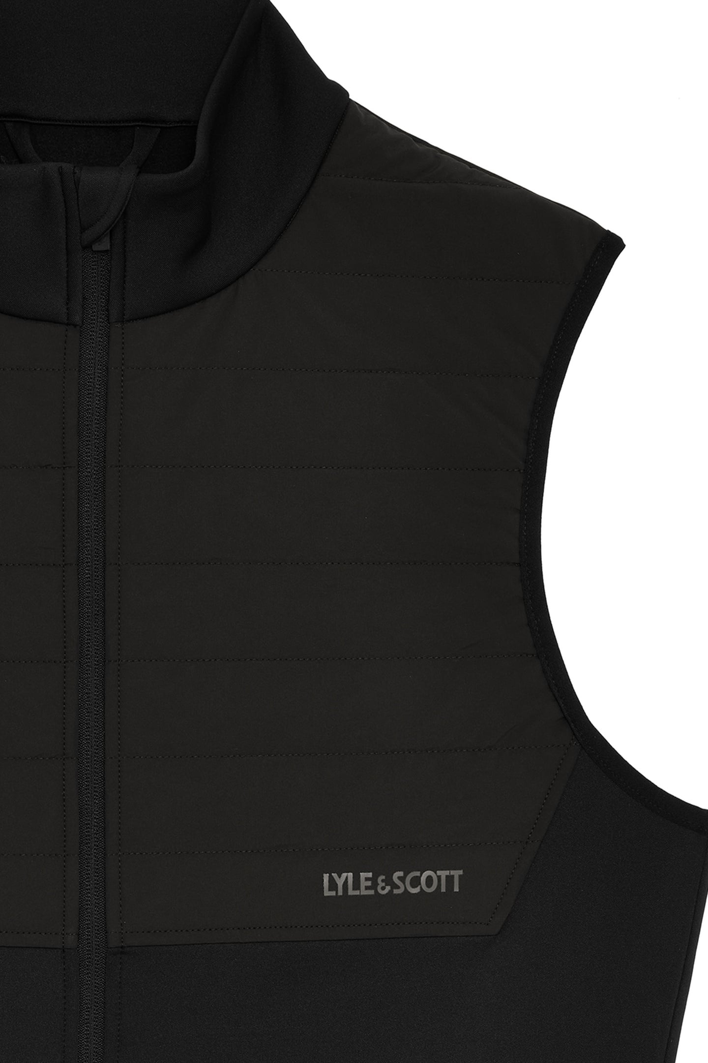 GOLF WINDJAMMER FULL ZIP VEST JET BLACK 5