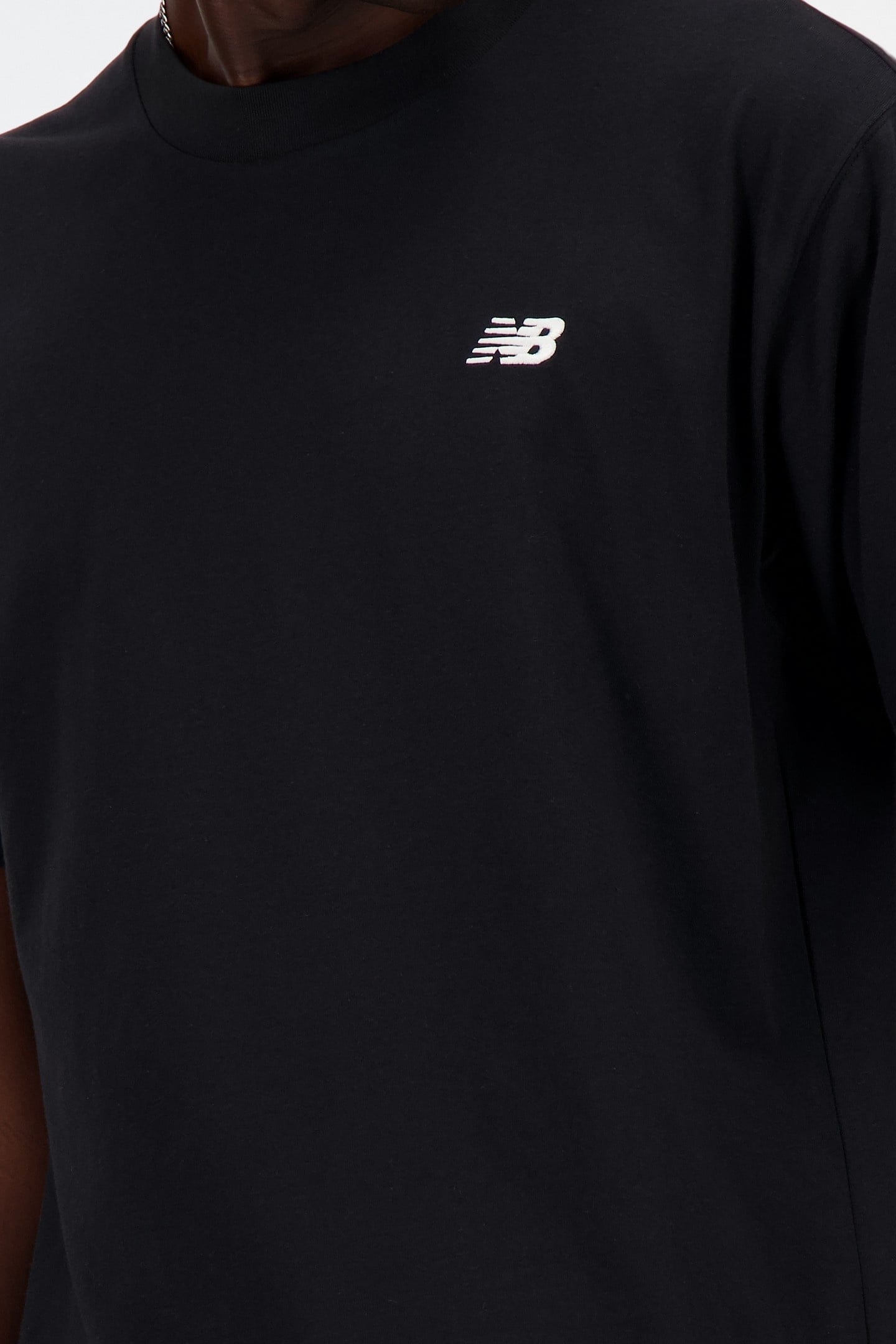 SPORT ESSENTIALS COTTON T-SHIRT BLACK 4