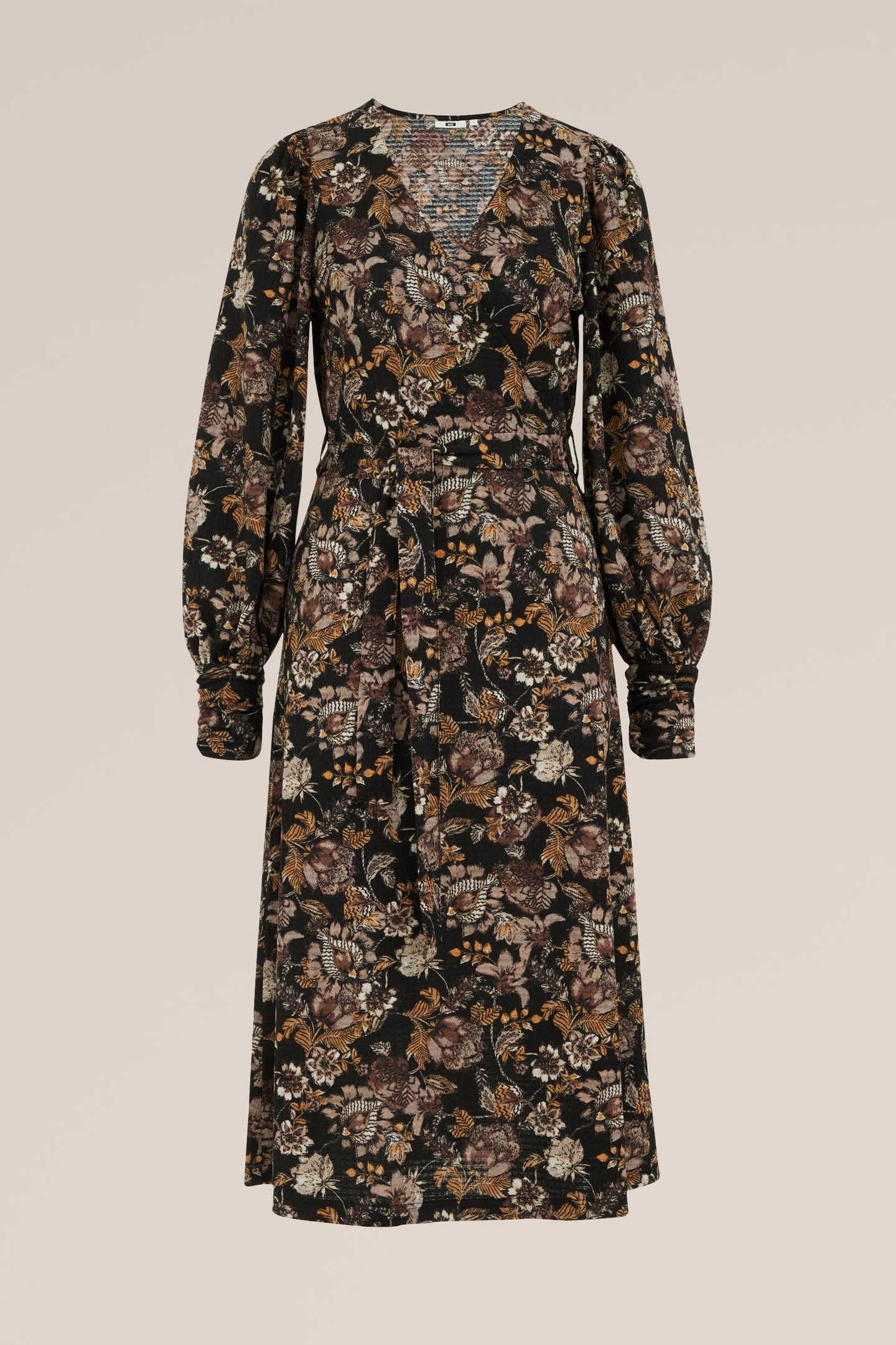 DRESS MID LENGTH BLACK 3