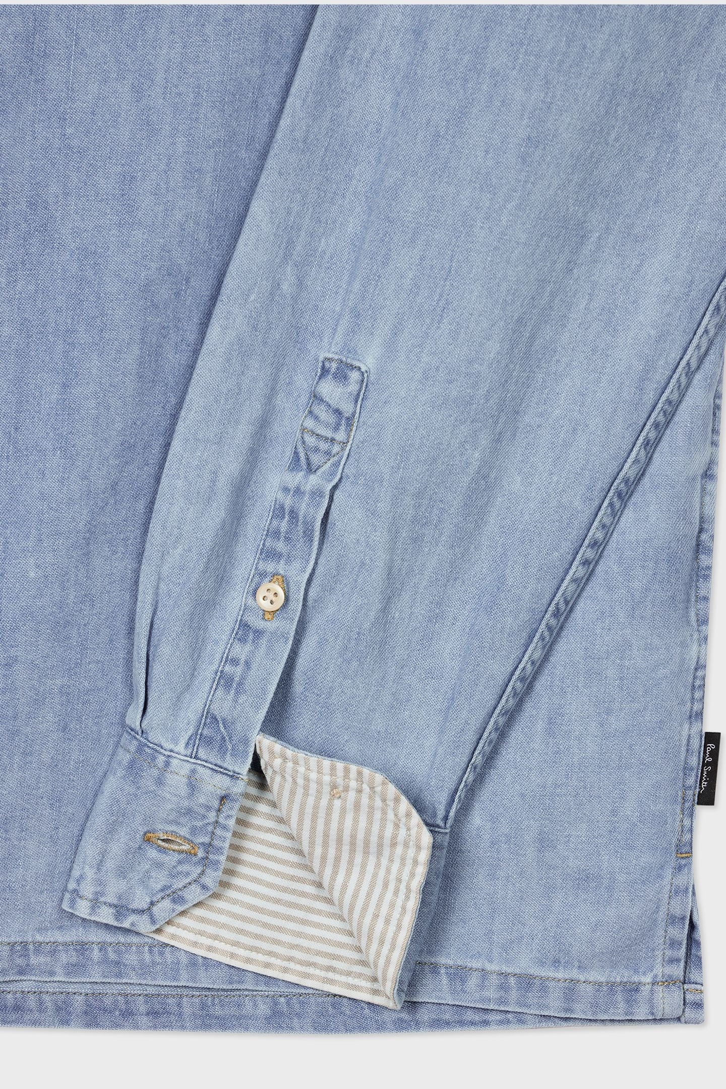 LS CASUAL FIT 2PKT SHIRT LIGHT BASE 5