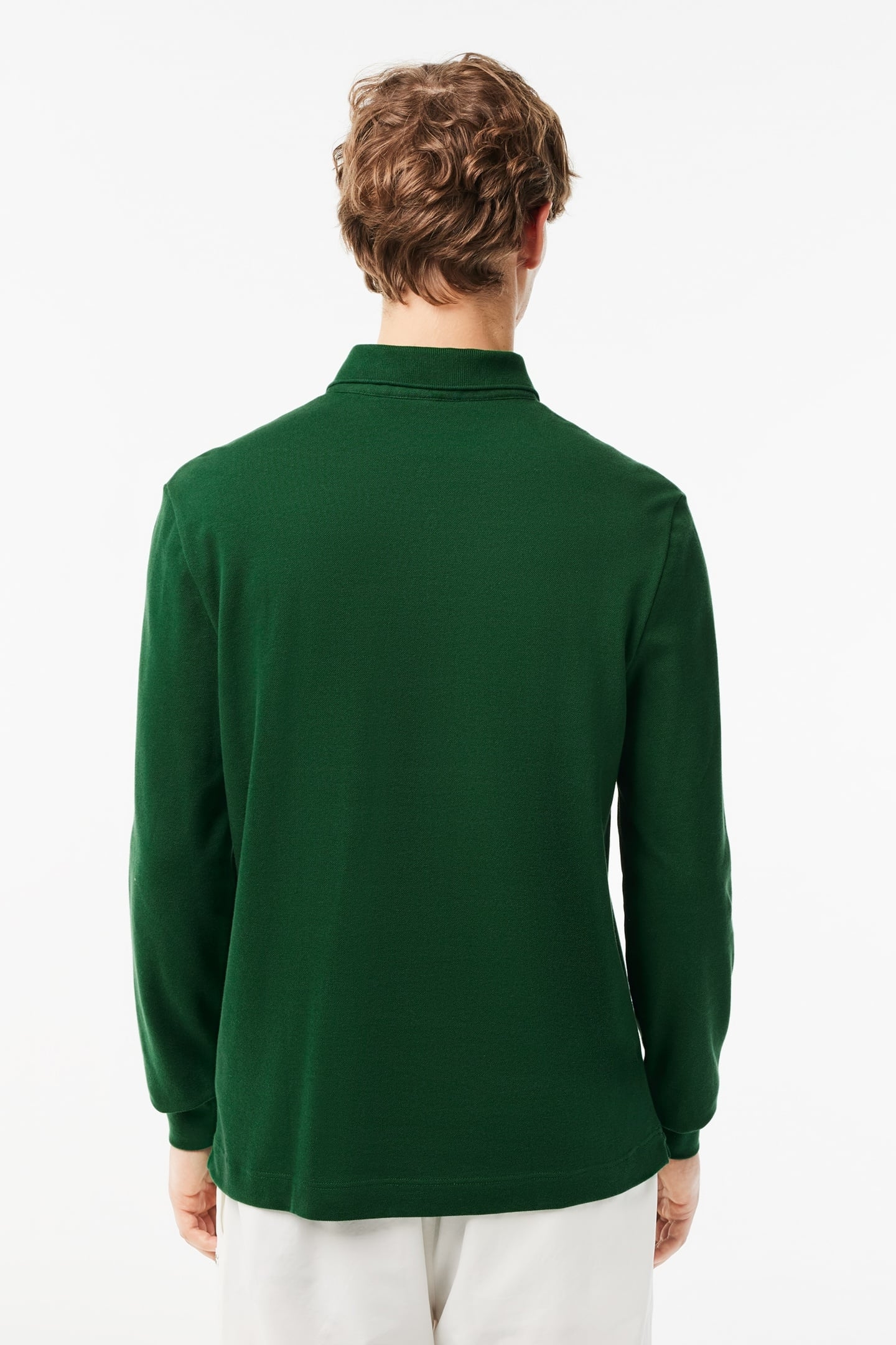 LONG SLEEVE POLO GREEN 3