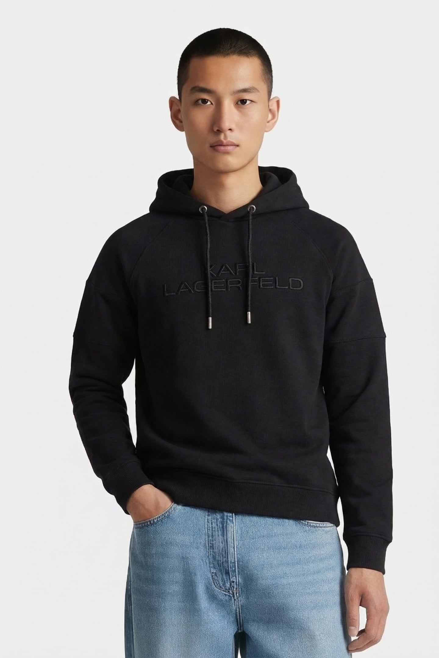 BLACK SWEAT JACKET 1