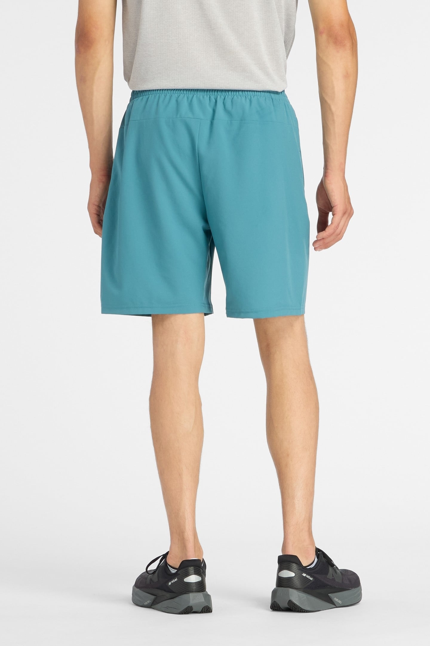 SPORT ESSENTIAL SHORT 7" BIG TEAL WITH SLATE GREY 3