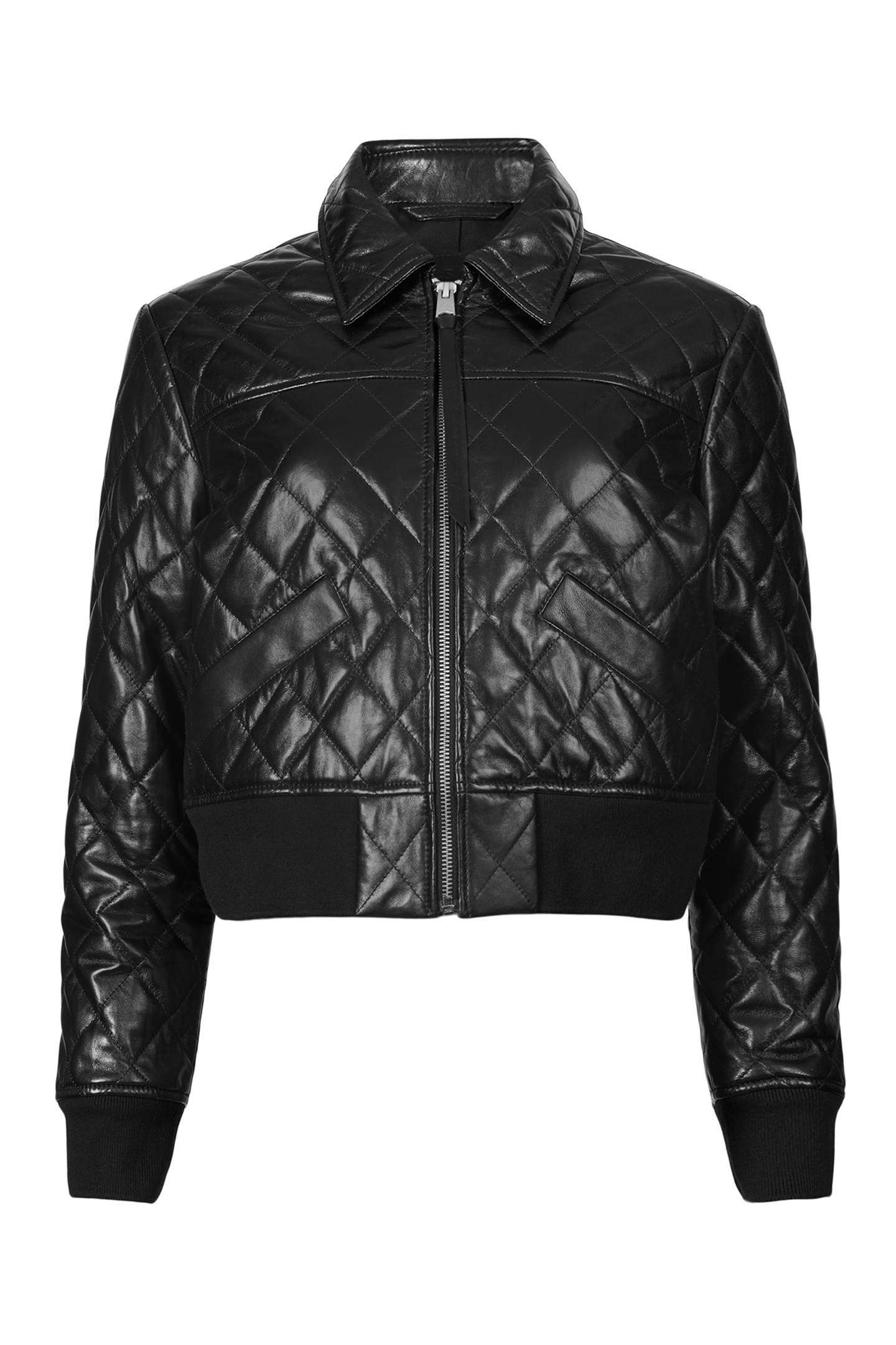 QUINN BOMBER HIGH SHINE BLACK 5