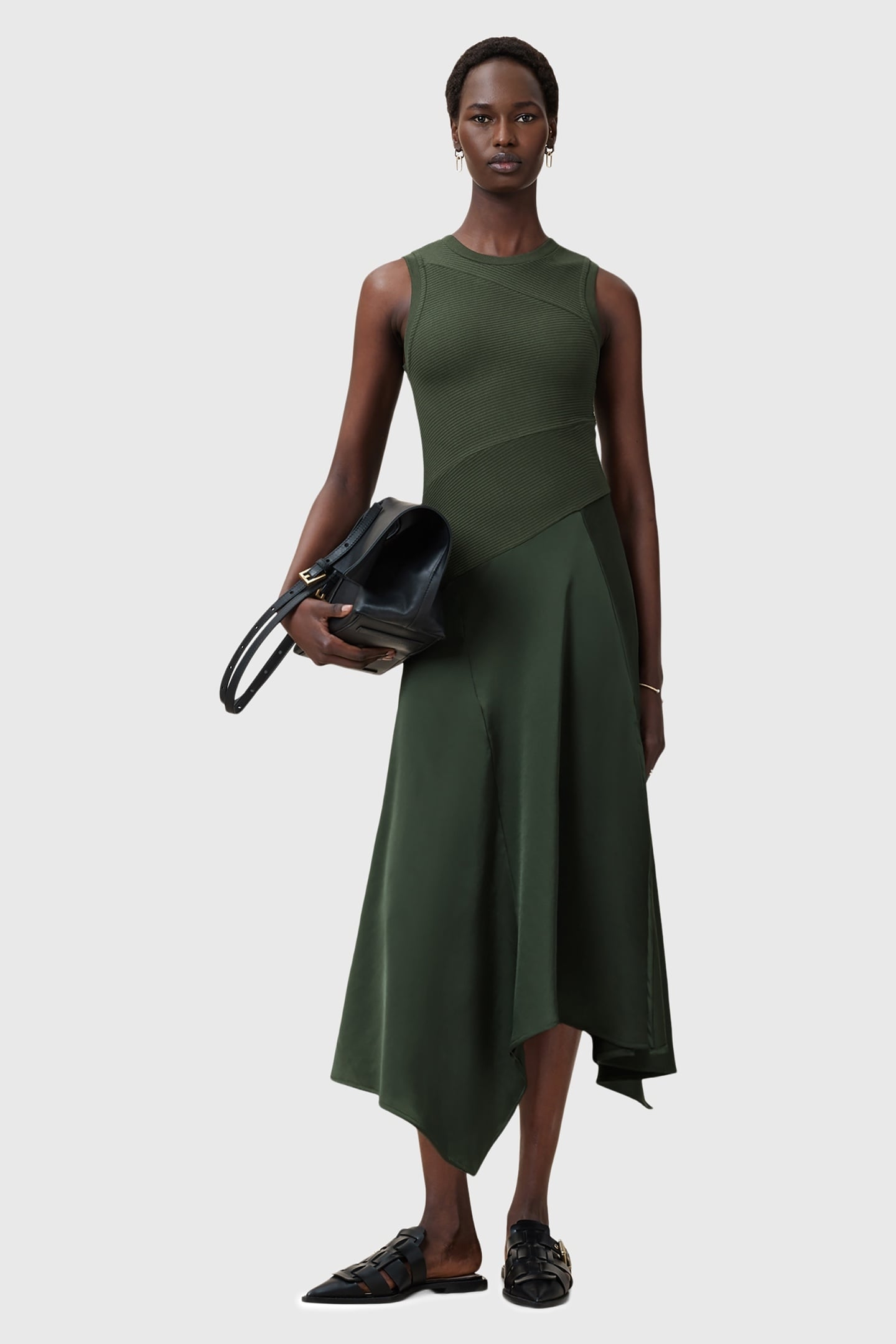 PIA SATIN DRESS RIFLE GREEN 5