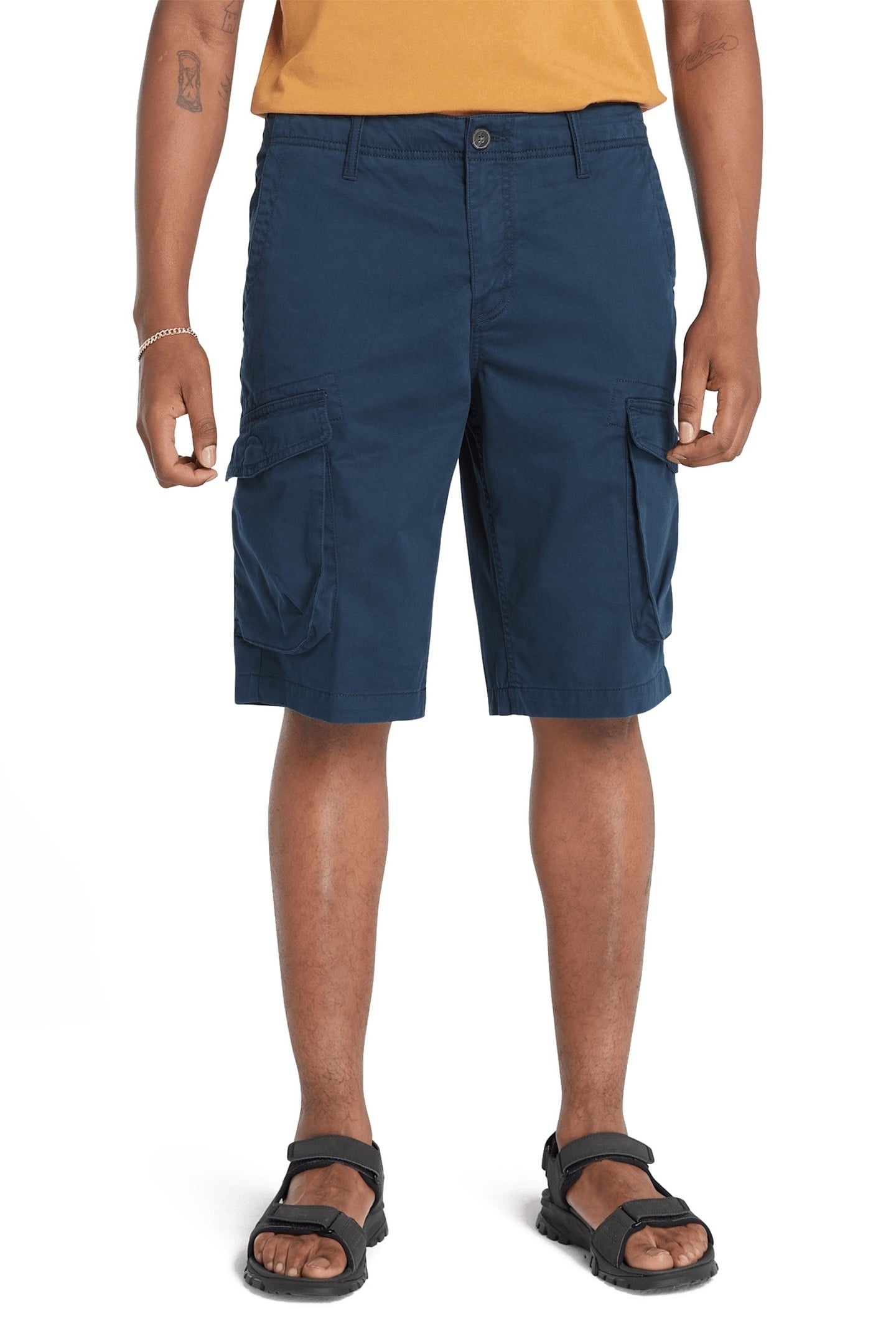 TWILL CARGO SHORTS DARK SAPPHIRE 2