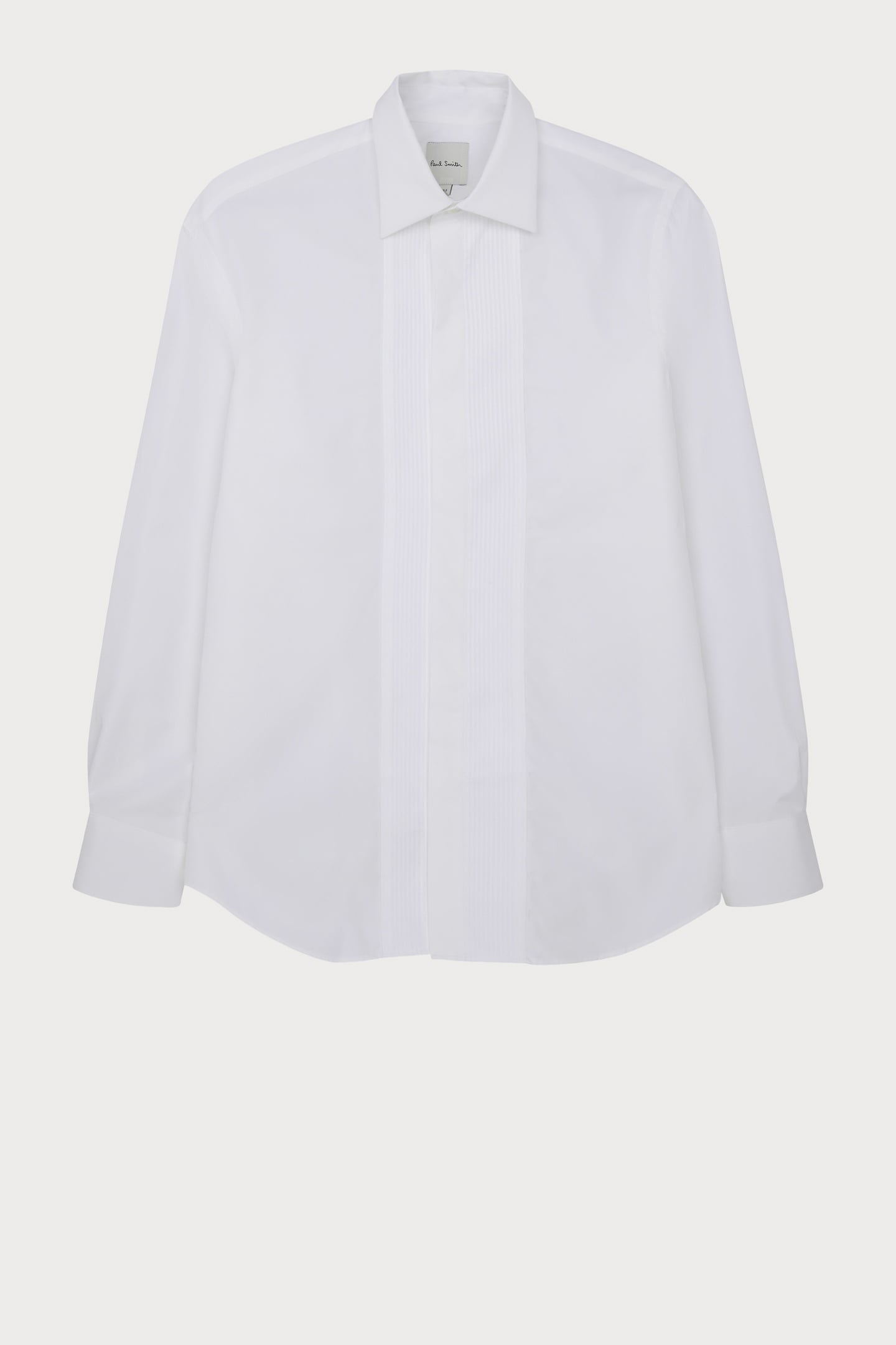 S/C TAILORED FIT EVENING SHIRT WHITE 7